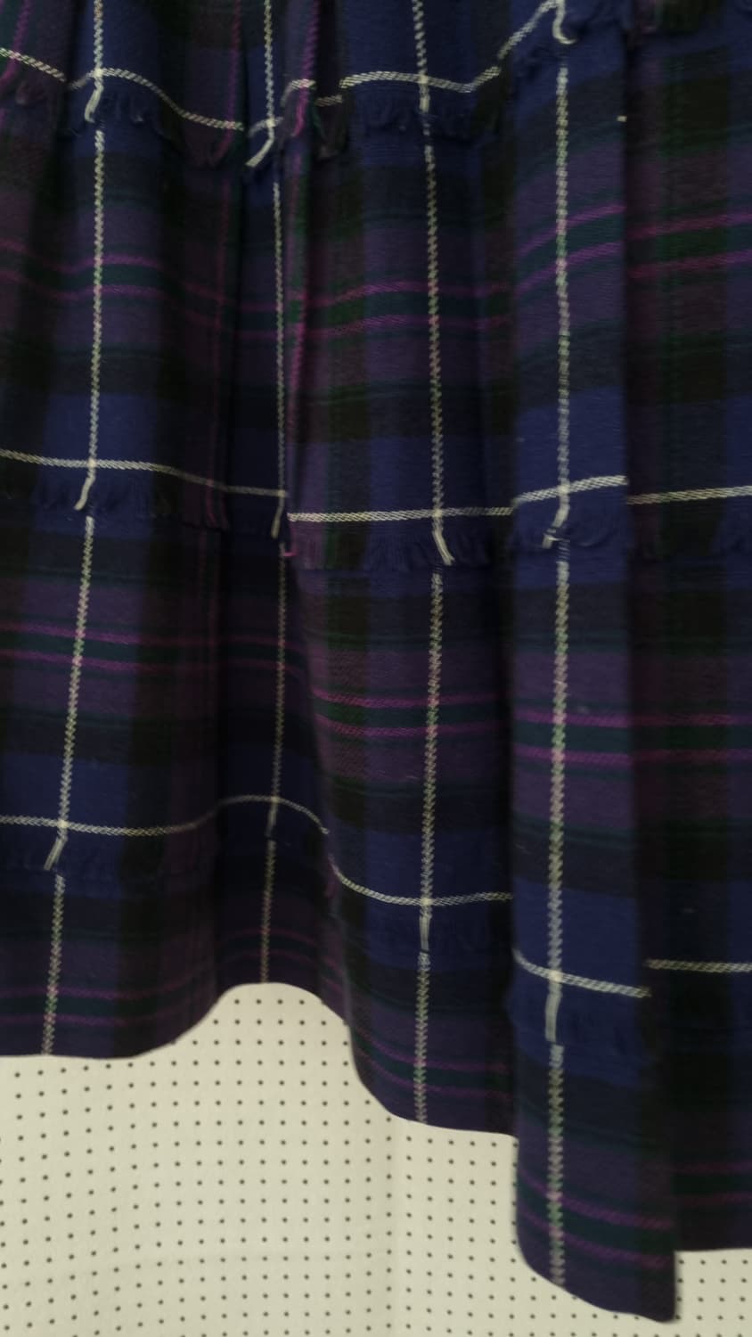 재팬 빈티지 체크 플리츠 스커트 ( Yorkland ) 상품이미지5