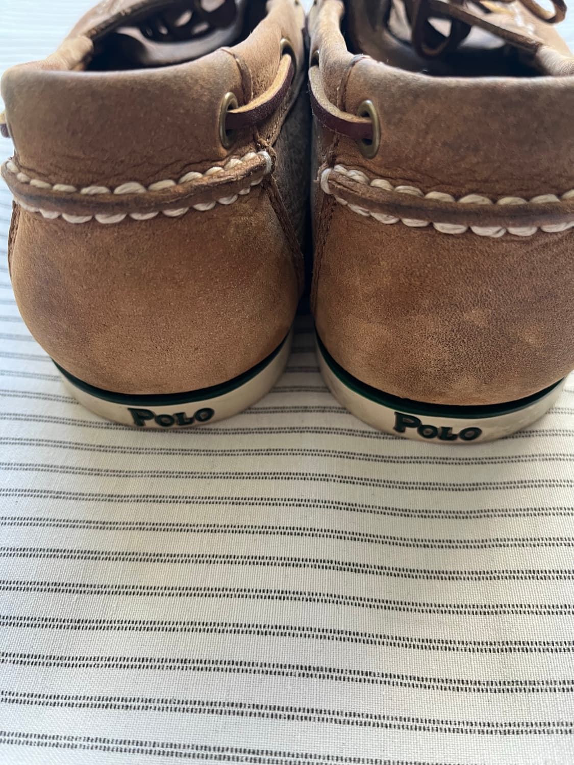 폴로 랄프 로렌 레더 보트슈즈 (265-270) 상품이미지7