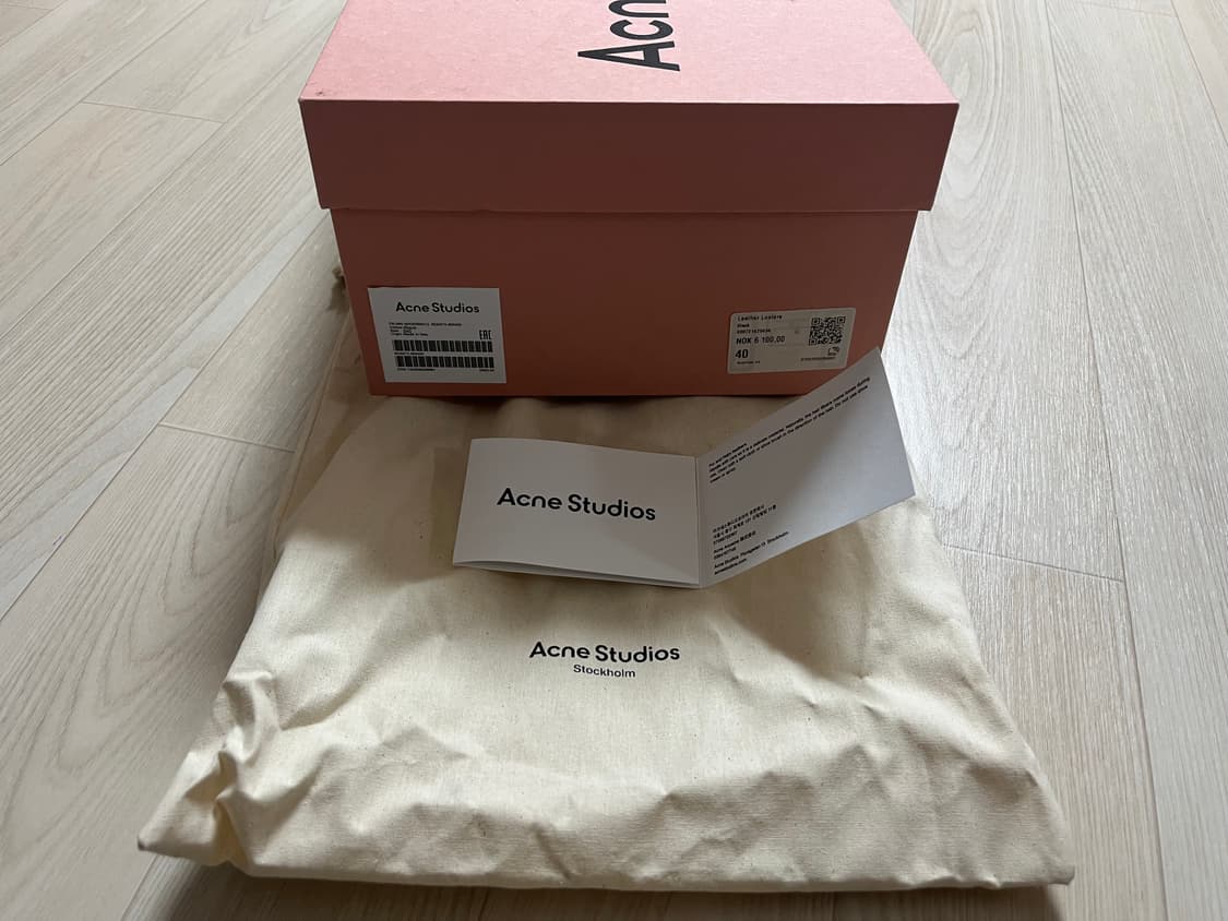 Acne Studios 가죽 로퍼_40size 상품이미지10