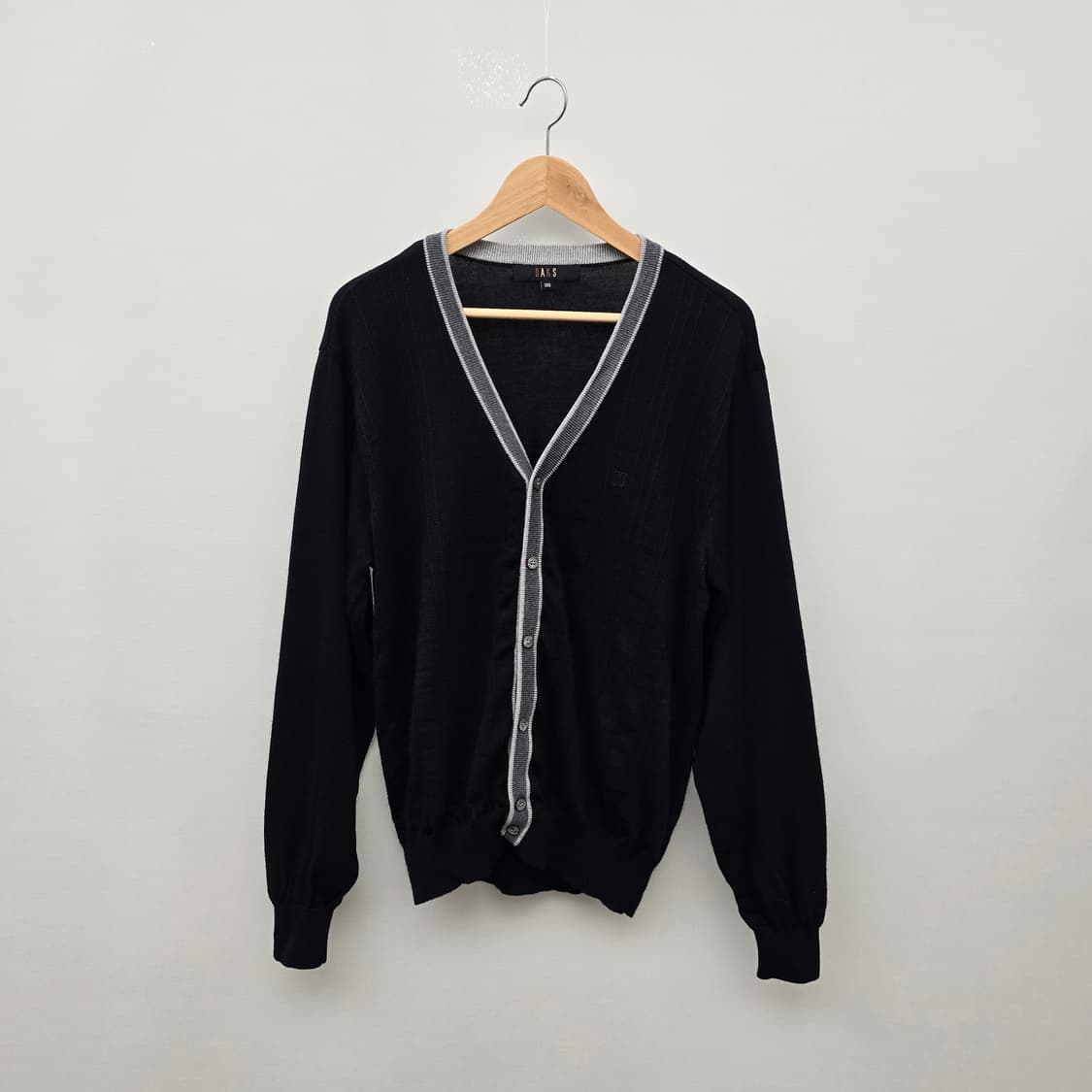 닥스골프 블랙 남성 가디건 상품이미지1