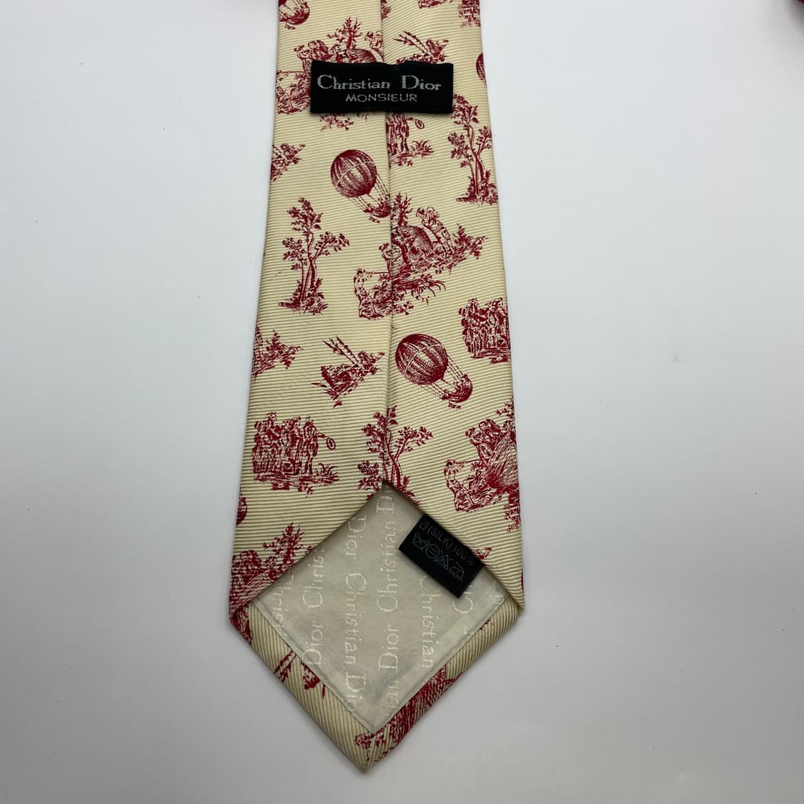 630) (Christian DIOR) 크리스찬 디올 패턴 넥타이 상품이미지2