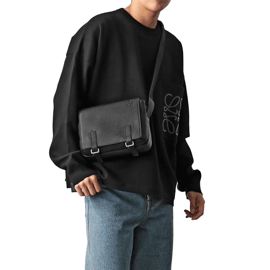 LOEWE 밀리터리 XS 메신저백 상품이미지5
