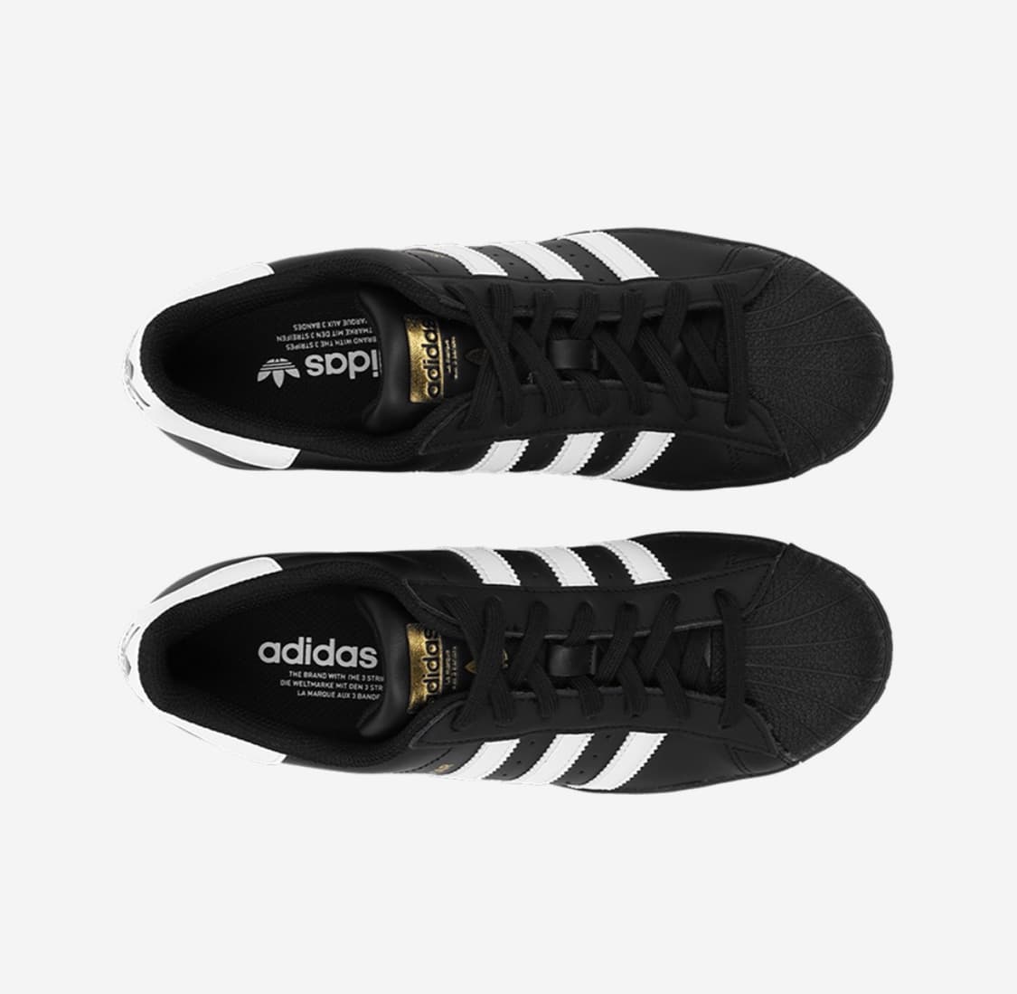 아디다스 슈퍼스타 코어 블랙 화이트 235 상품이미지3