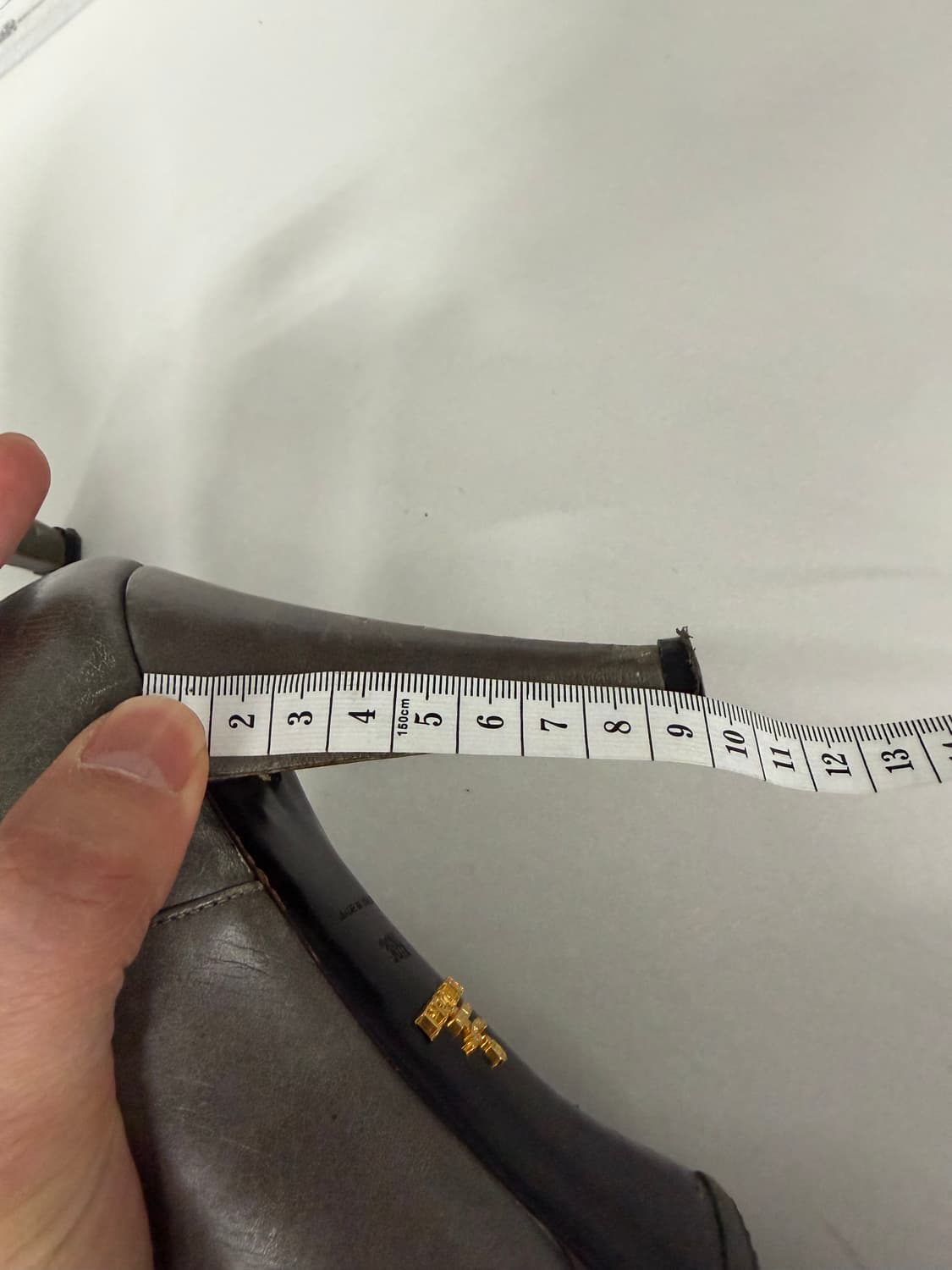 정품) 프라다 여성  앵클부츠 36.5 상품이미지9