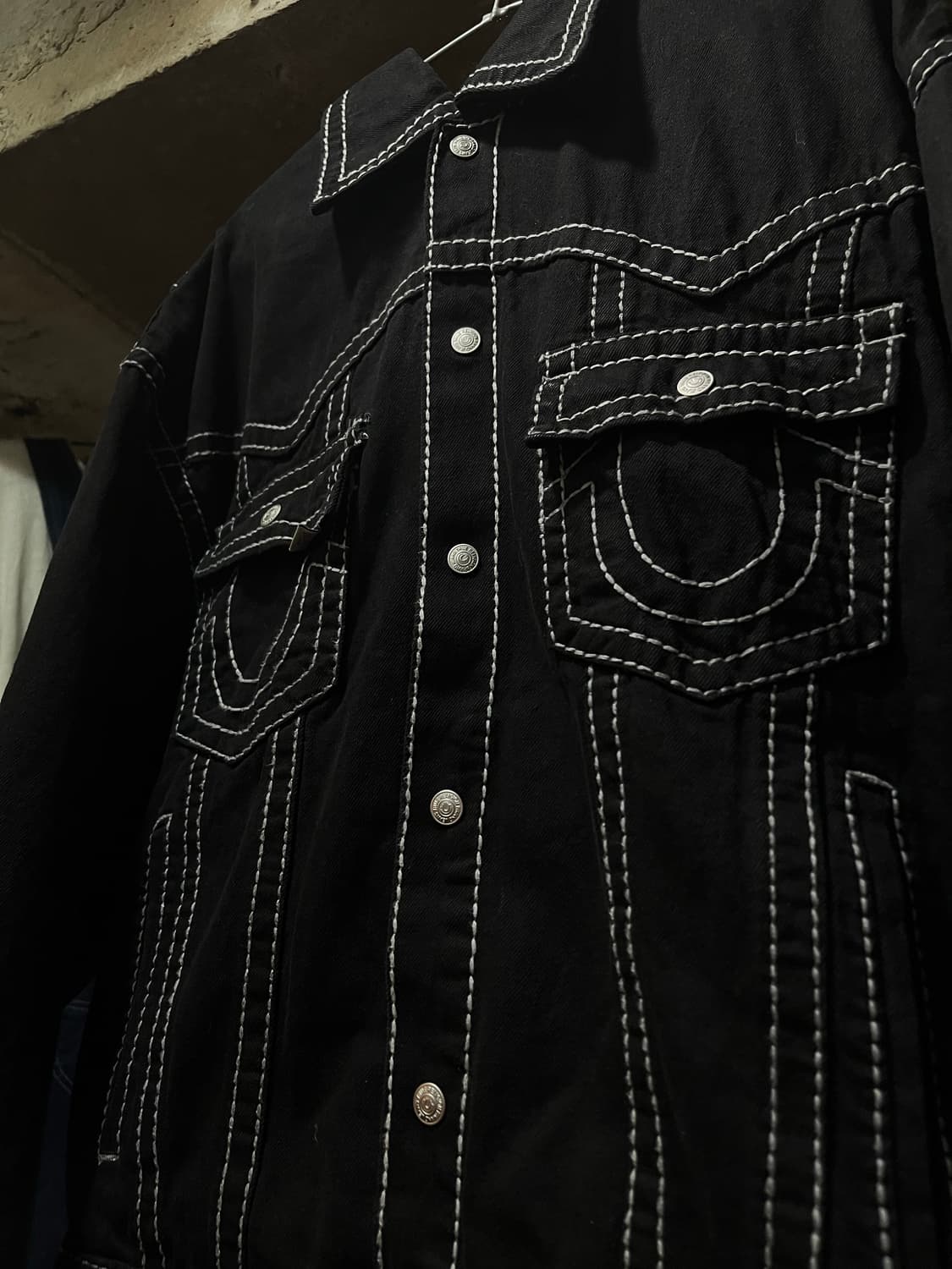 True Religion Big Stitch Trucker Jacket 상품이미지2