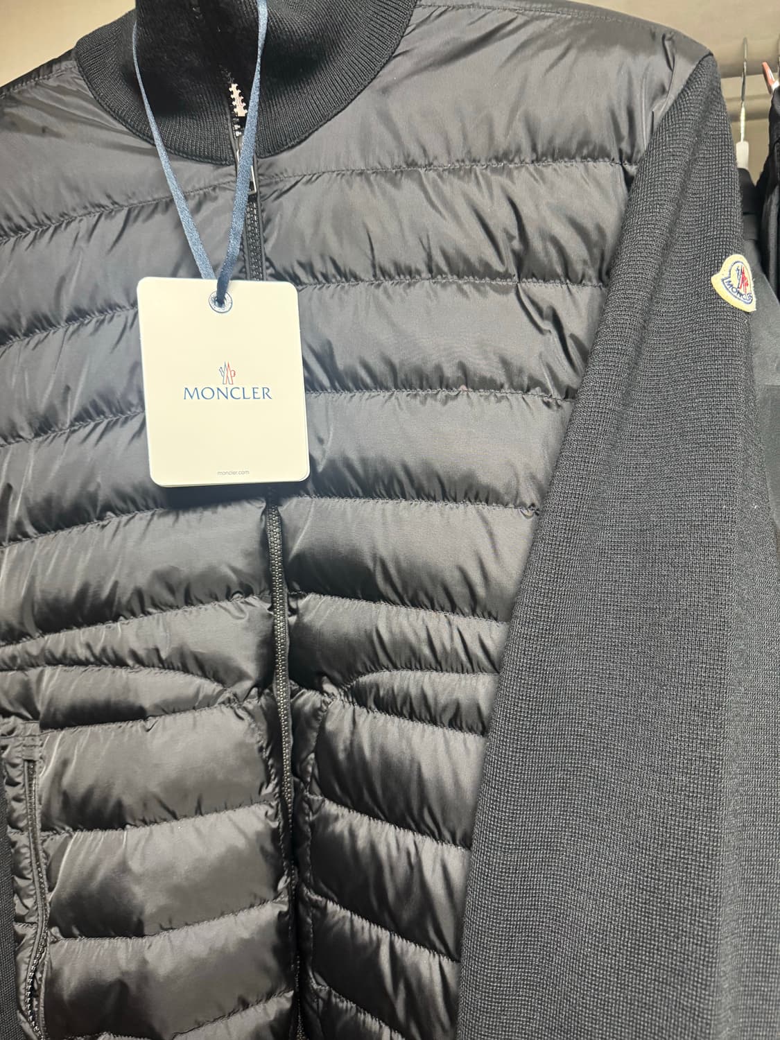 몽클레어 니트 패딩 XL 상품이미지1