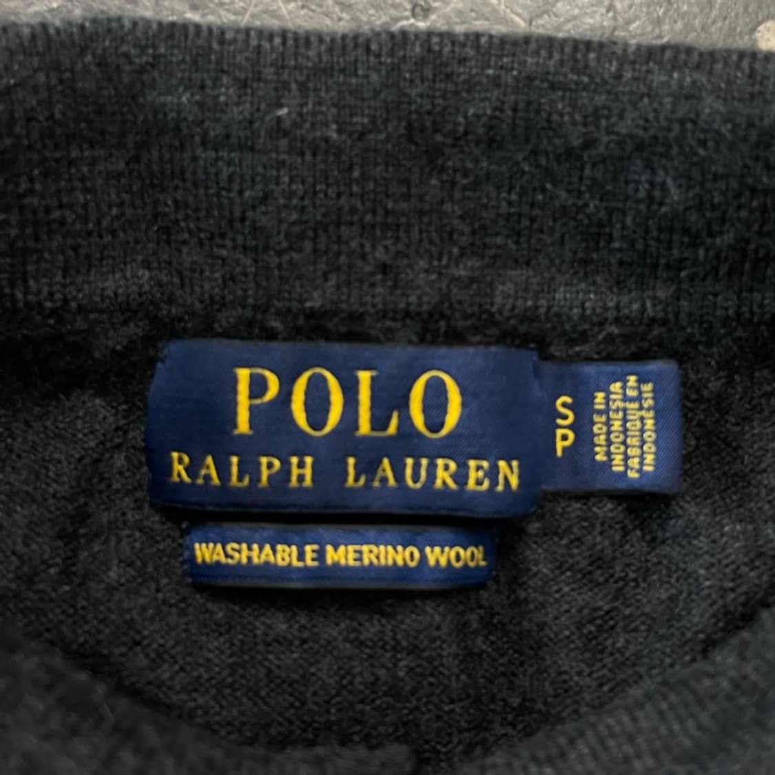 90 폴로 랄프로렌 카라 니트 상품이미지3
