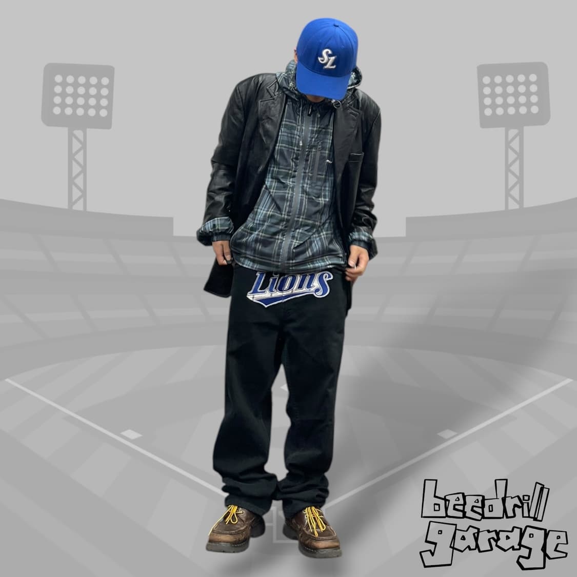 리바이스 511 삼성 라이온즈 커스텀 데님 팬츠 상품이미지1