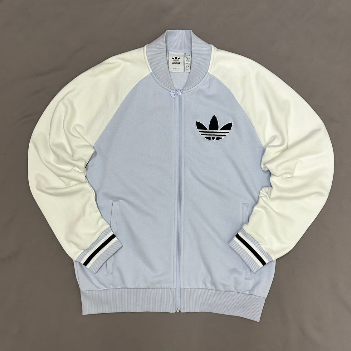 아디다스 신형 로고 투톤 빈티지 져지 L 상품이미지2