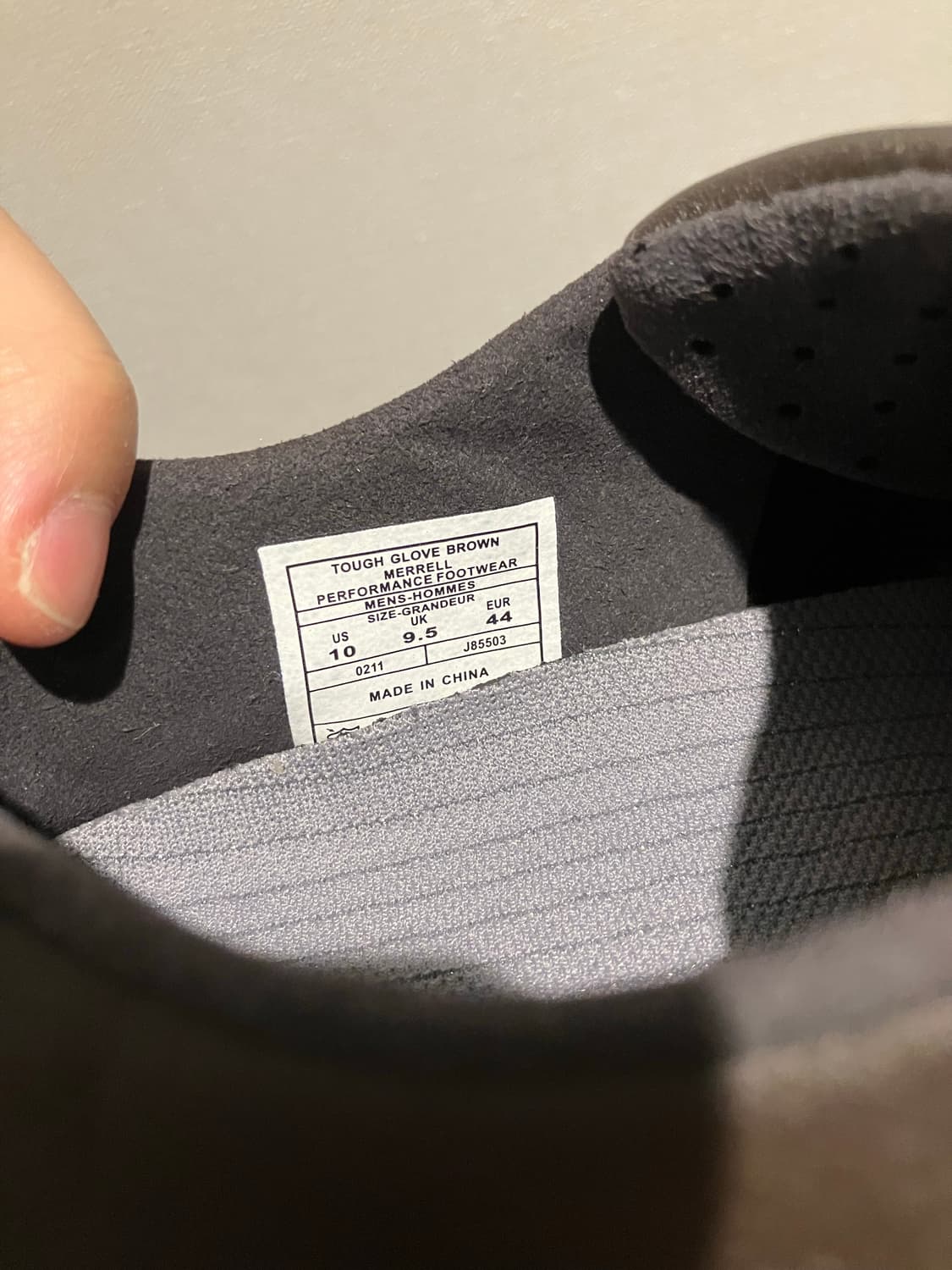 Merrel 베어풋 터프 글러브 44 상품이미지4