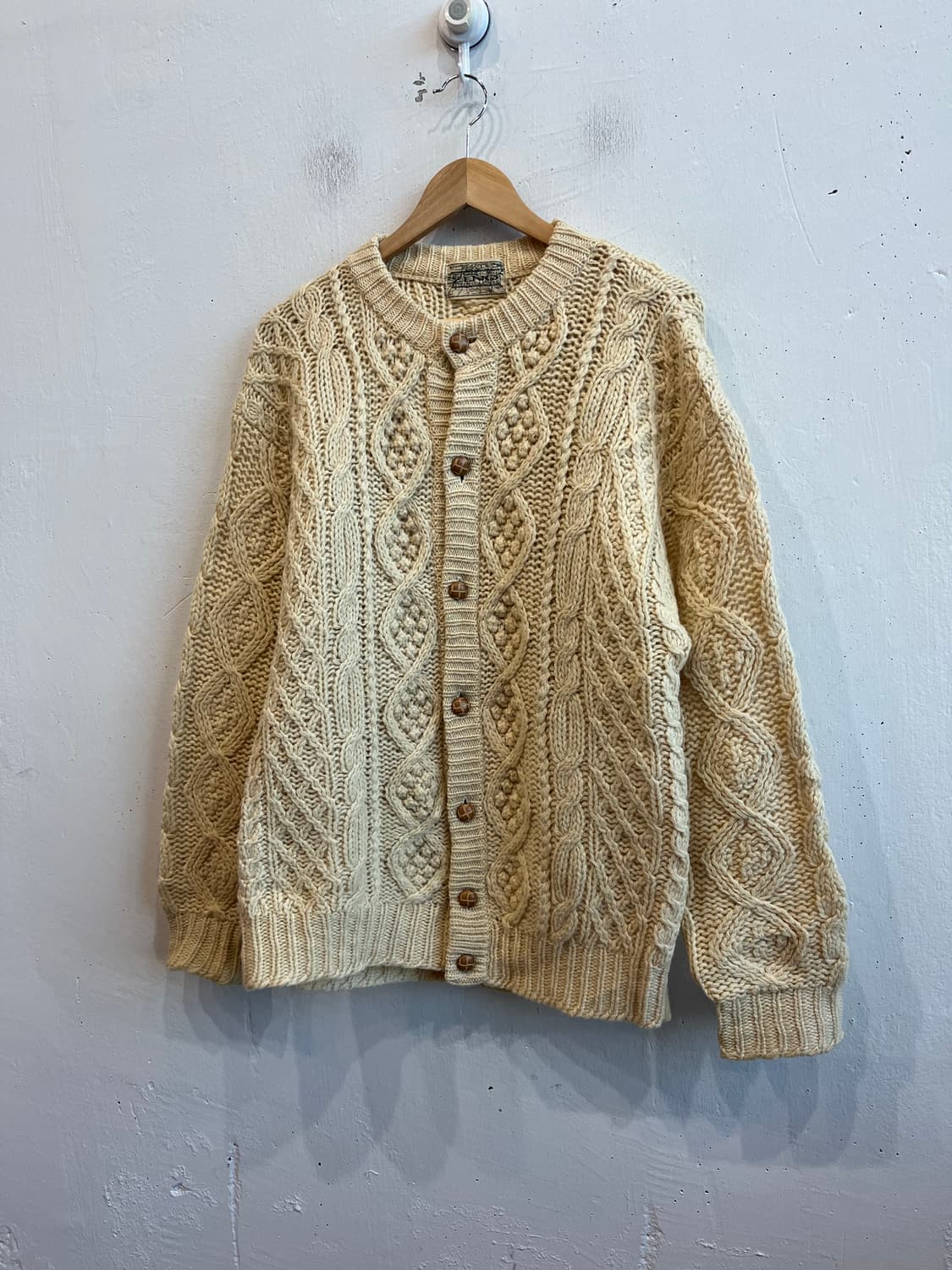 ZENO 피셔맨 케이블 울 가디건  상품이미지1