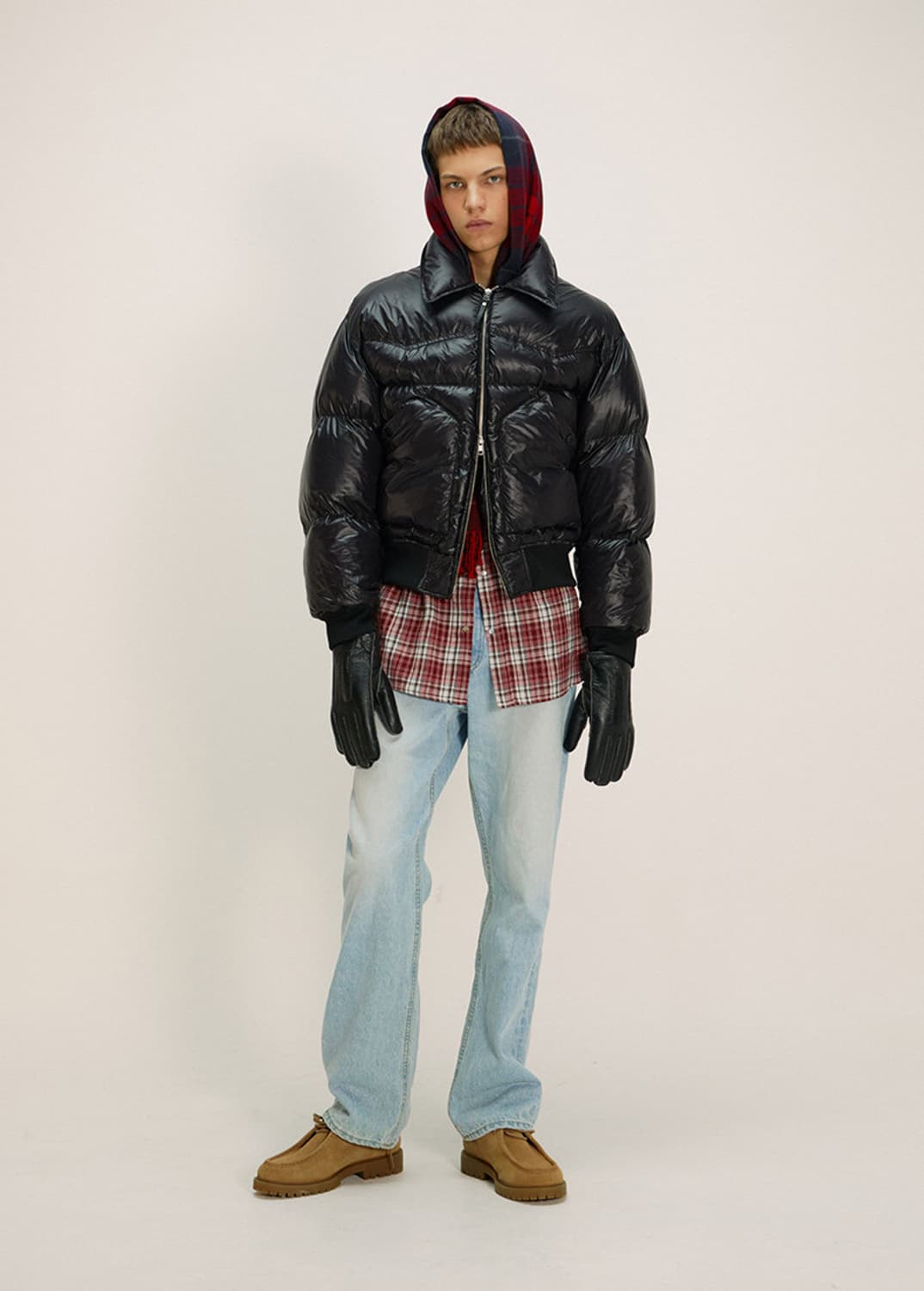 누아클레 웨스턴 카라 패딩 black / 1사이즈 상품이미지5
