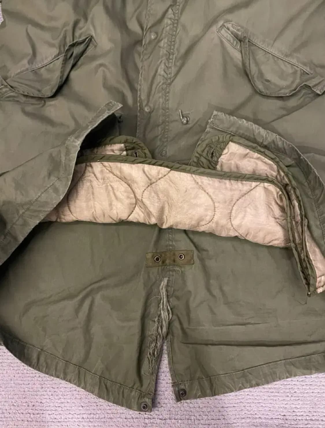 오리지널 개파카 m65 L사이즈 상품이미지9