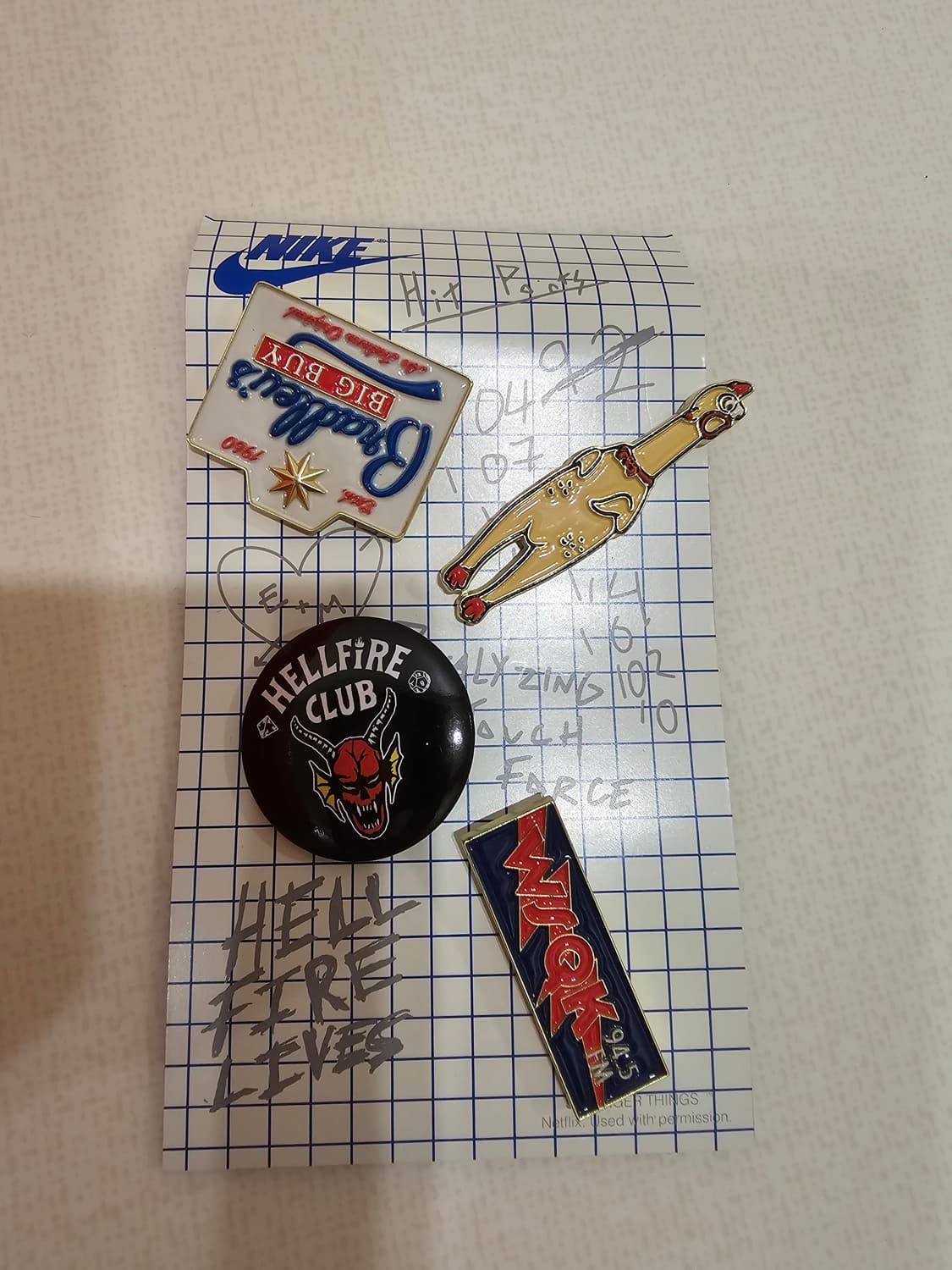 [새상품] 나이키 덩크 로우 X 기묘한 이야기 (size 280) 상품이미지10