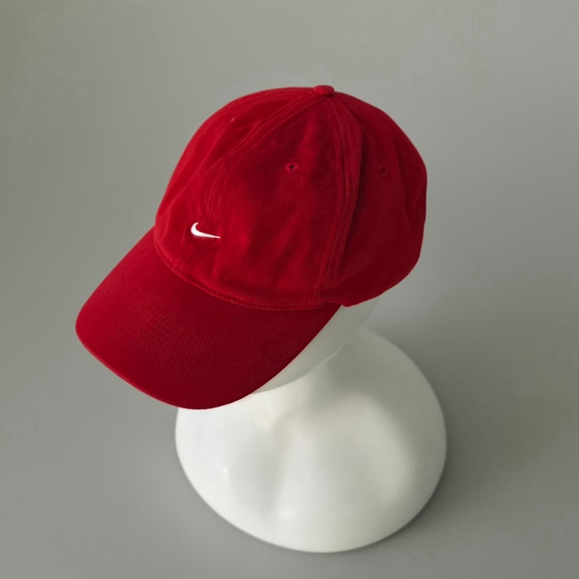 00s 올드 나이키 pro classic est.1971 스우시 레드 캡 상품이미지2