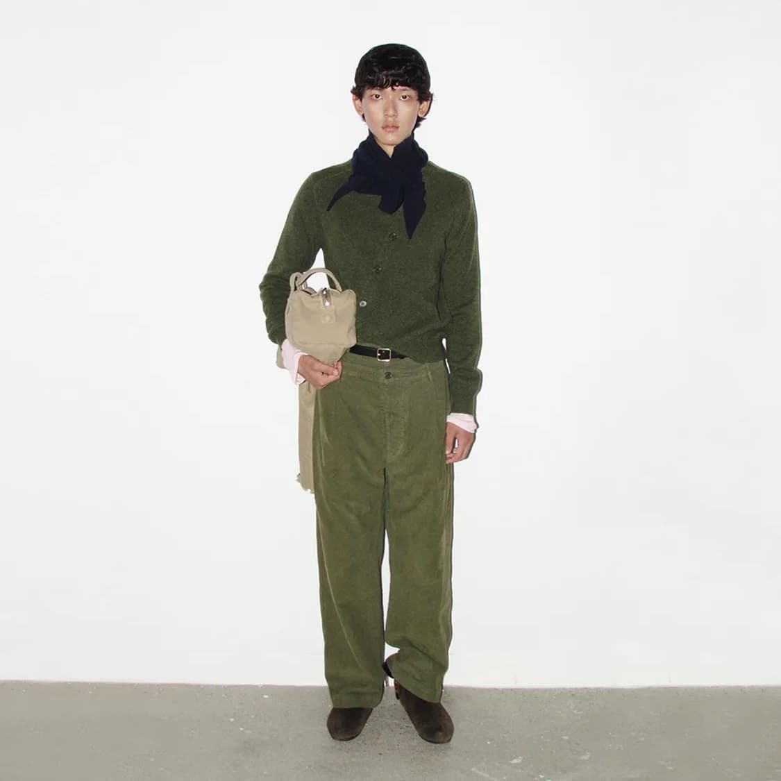 ee 누마레 더블 웨이스트 코듀로이 팬츠 상품이미지5