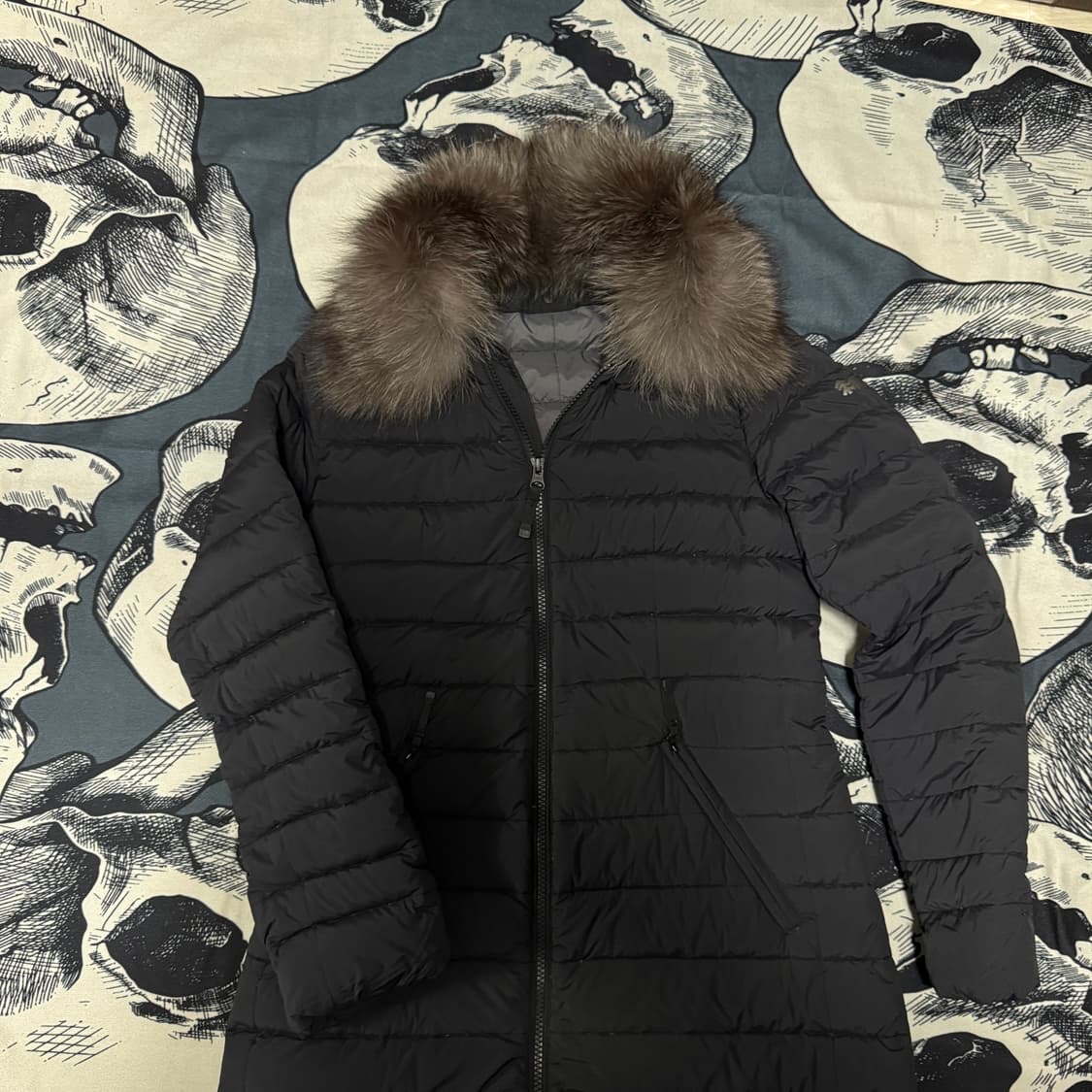 코오롱 구스다운 경량 롱패딩 여성 M 90 사이즈 상품이미지1