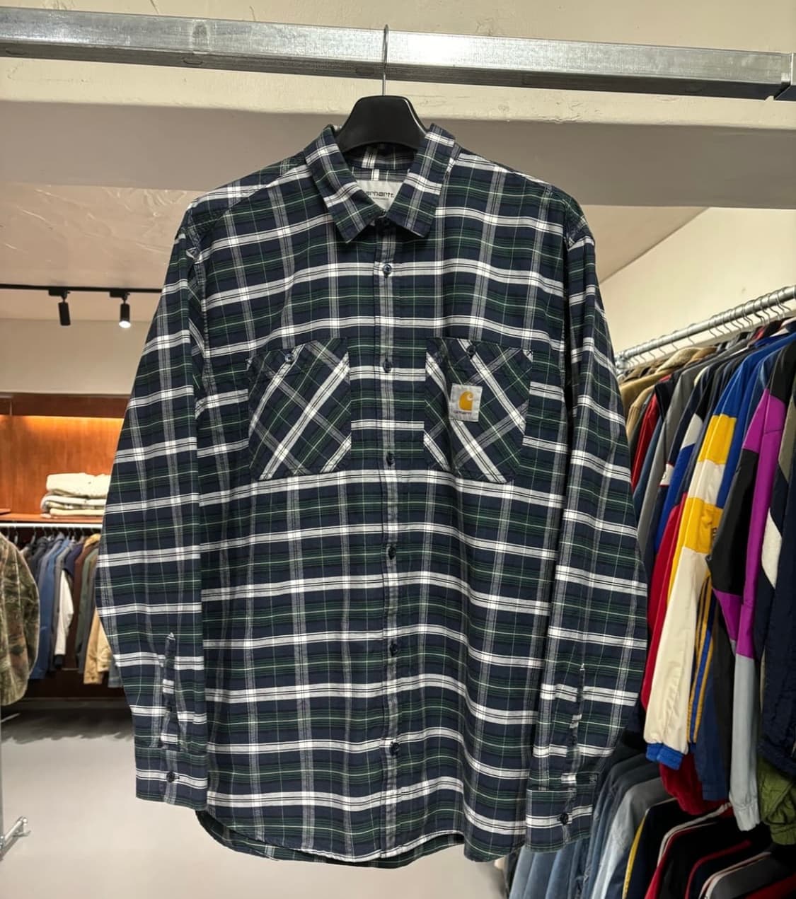 칼하트 체크 셔츠 상품이미지1