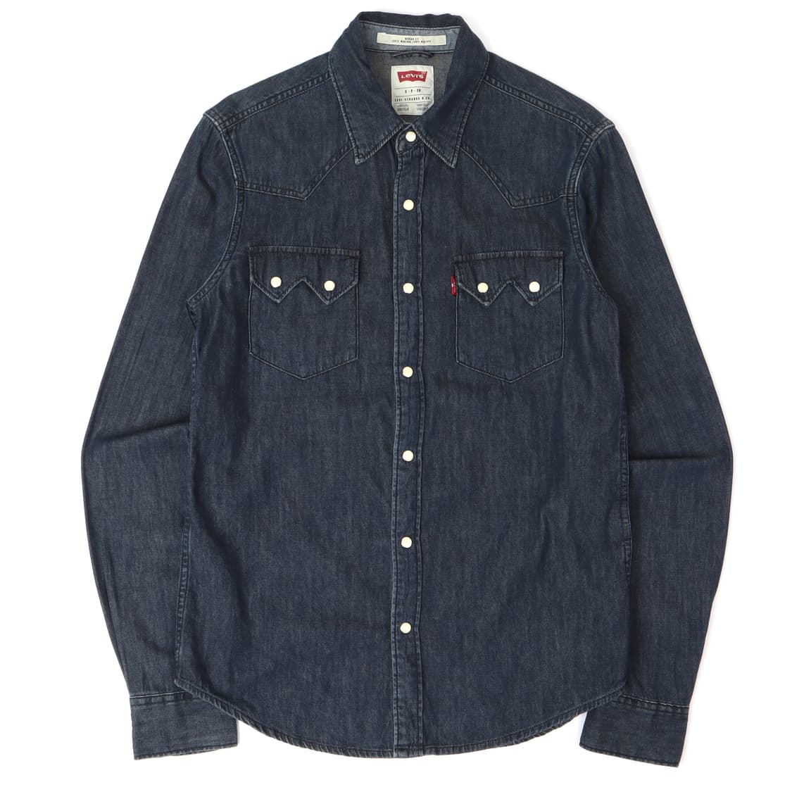 리바이스 인디고 딥블루 데님 셔츠 상품이미지1