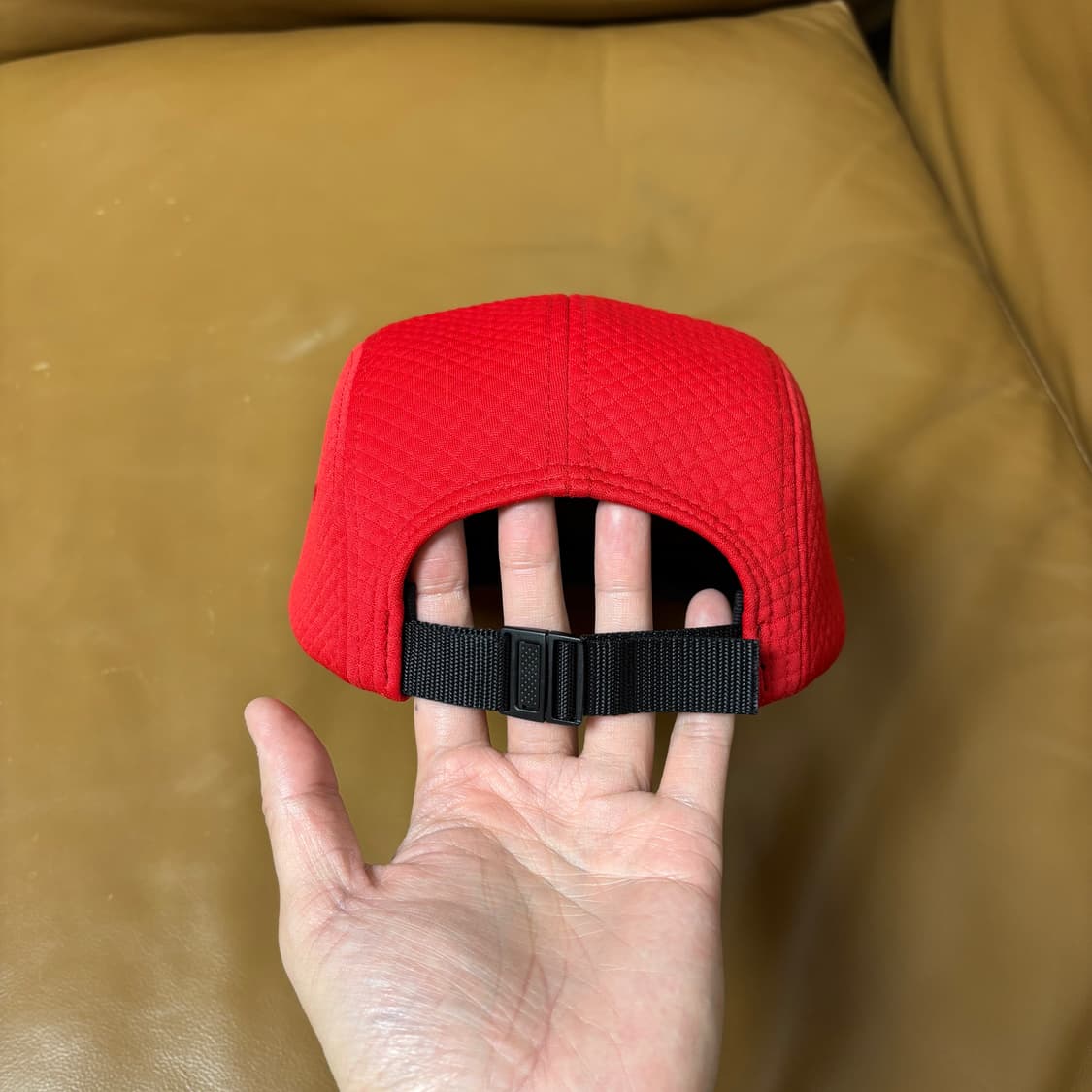 슈프림 캠프캡 모자 박스로고 레드 상품이미지7
