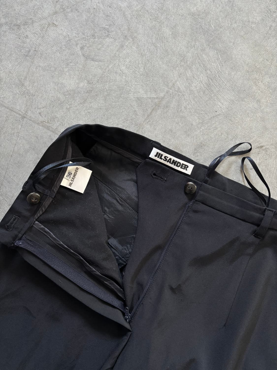 Jil Sander 질샌더 블랙 슬랙스 상품이미지7