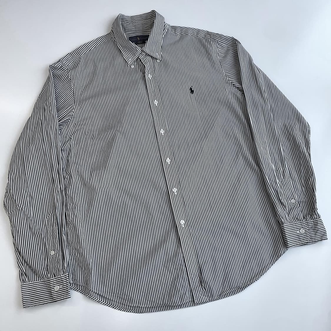 Polo  폴로 랄프로렌 신형 자수 블랙 스트라이프 셔 상품이미지3