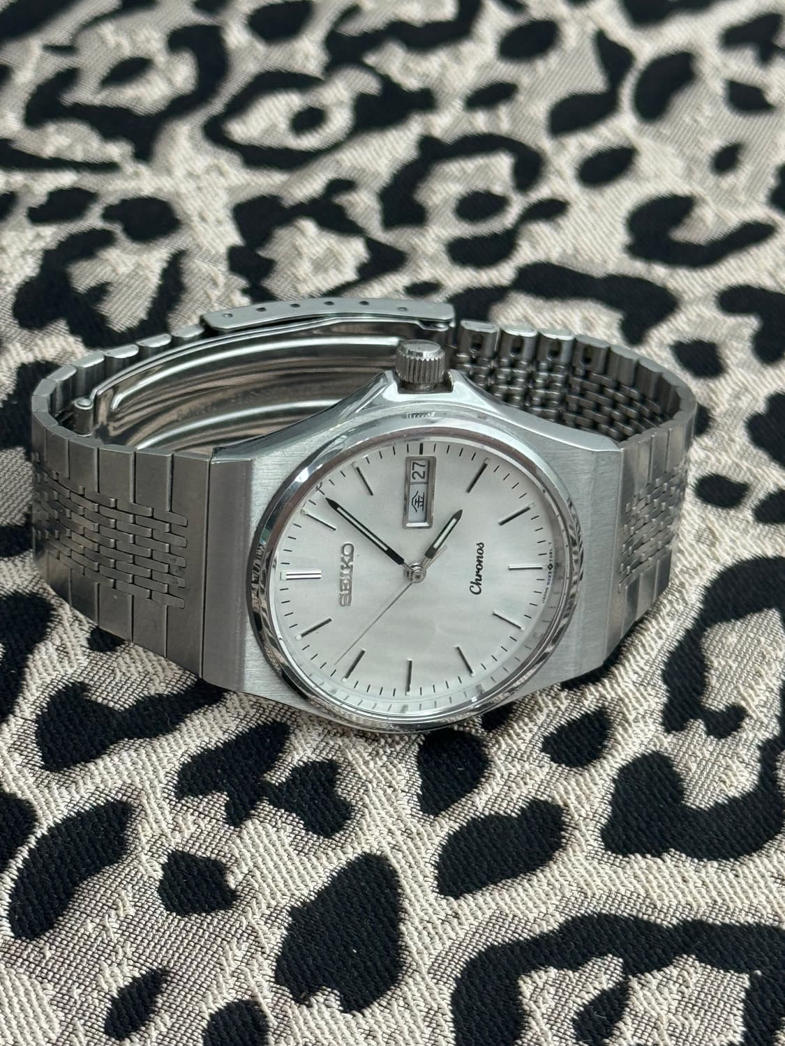 80s 빈티지 세이코 크로노스 쿼츠 상품이미지6
