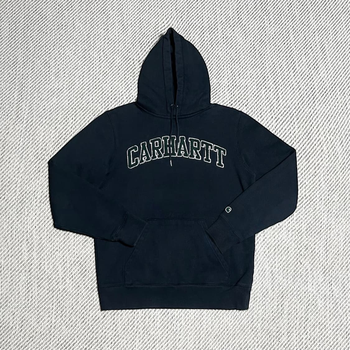[S] Carhartt 칼하트 wip 우먼즈 네이비 후드티 상품이미지1