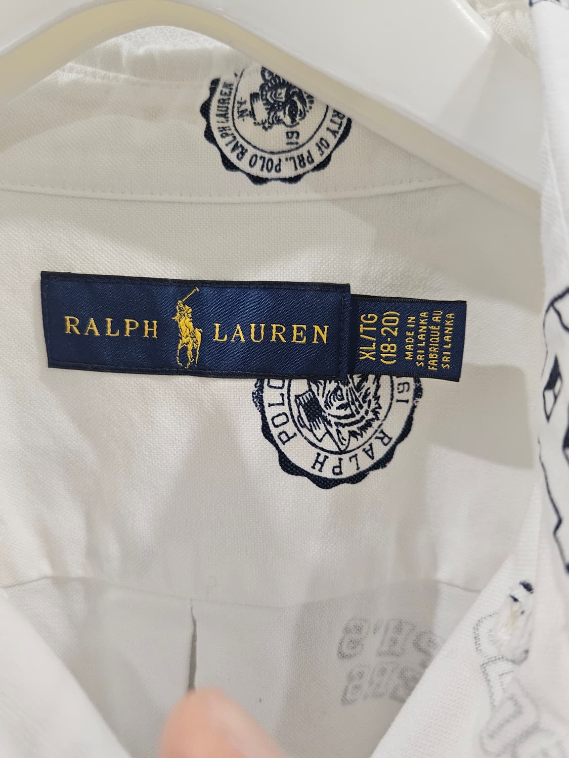 폴로 랄프로렌 그래픽 오스포드셔츠 상품이미지2