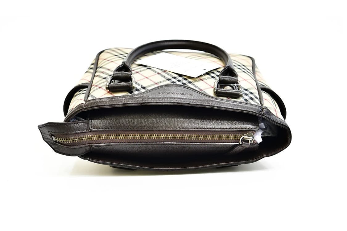 버버리 노바체크 캔버스 토트백(정품) 상품이미지8