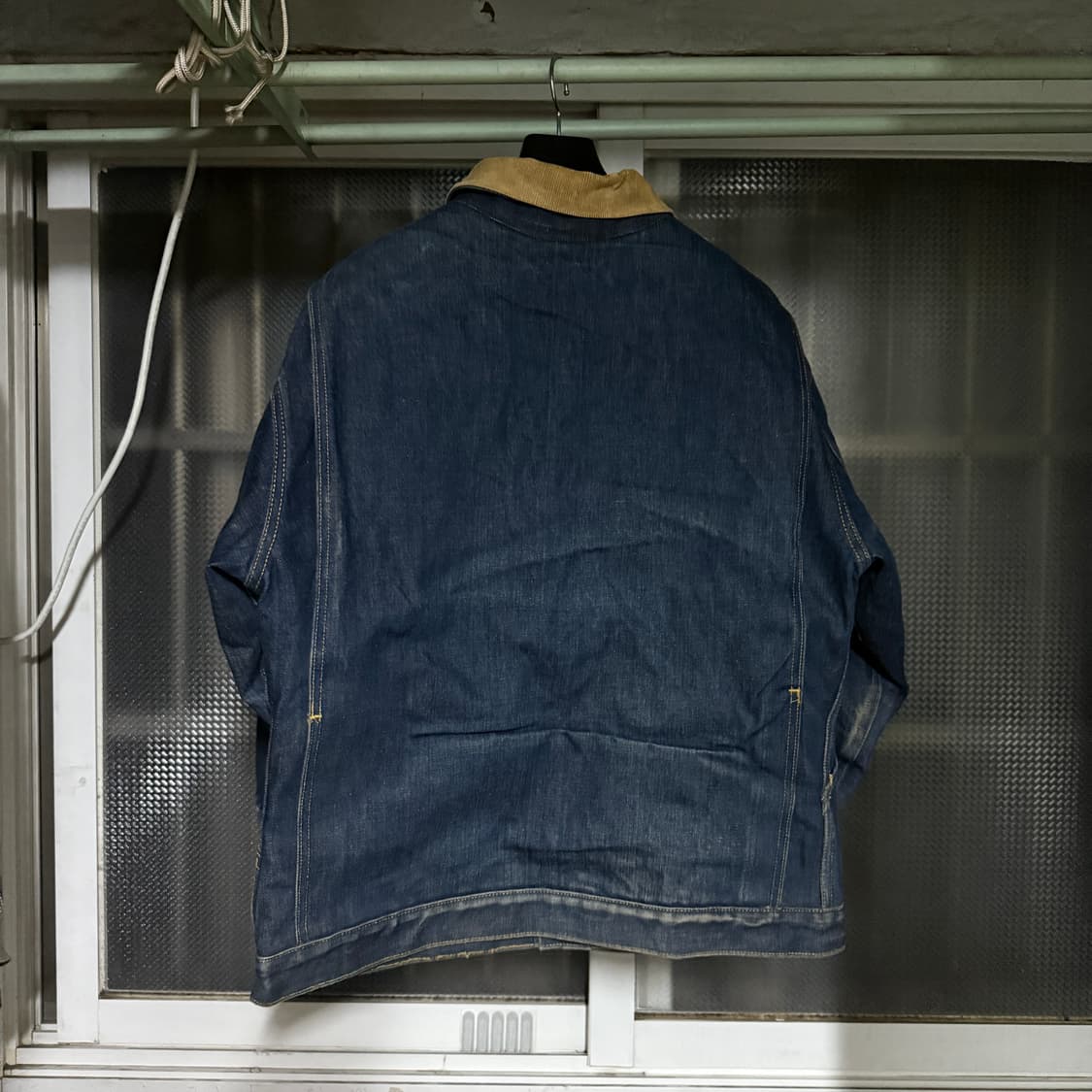 60~70s Big Smith 코듀로이 액센트 데님 웨스턴 워크자켓 상품이미지2