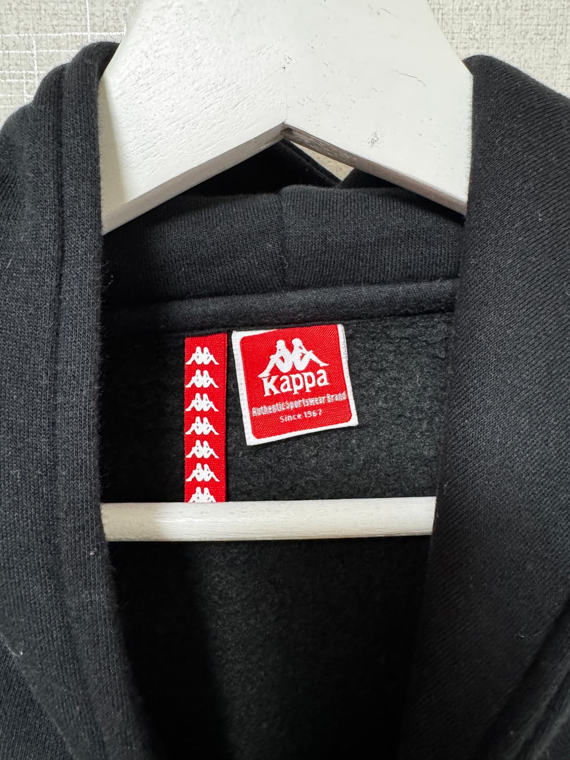 카파 레드 후드티 상품이미지5