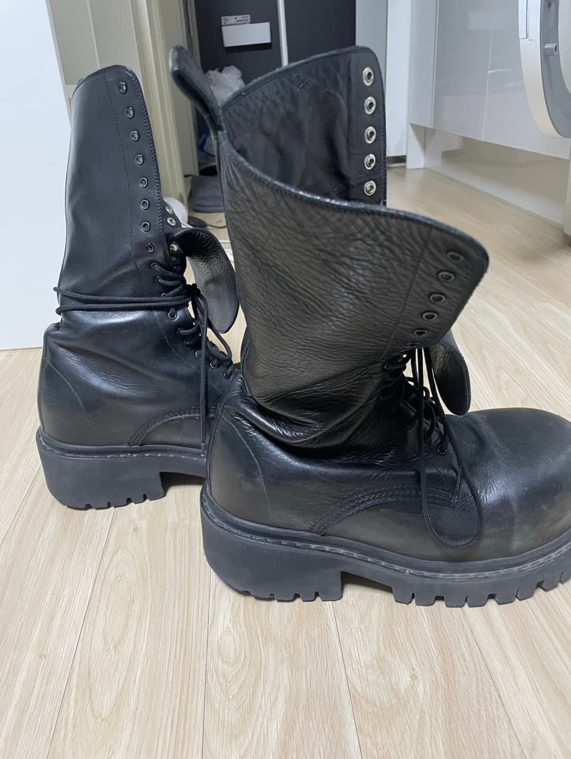 발렌시아가 스톰퍼 런웨이 부츠 42 상품이미지2