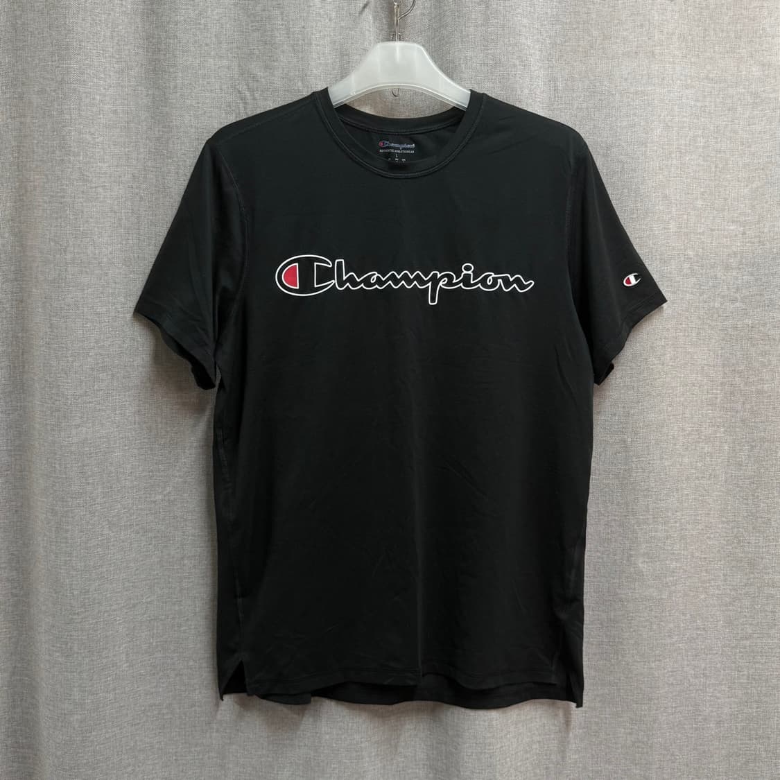 [L] 챔피온 블랙 기능성 반팔티 상품이미지3