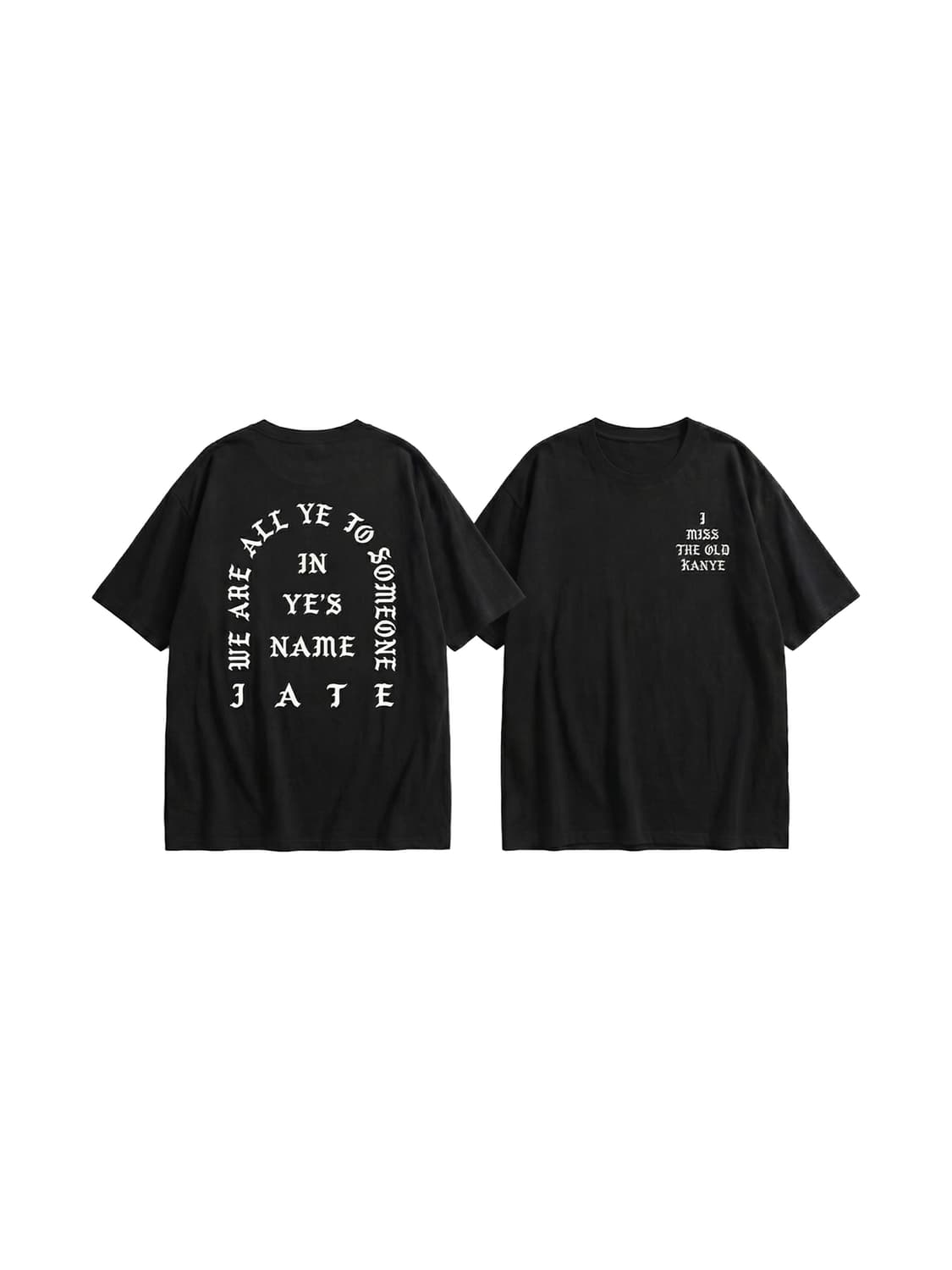 YZY 부틀렉 티셔츠 : Life of Pablo 갬성 상품이미지1