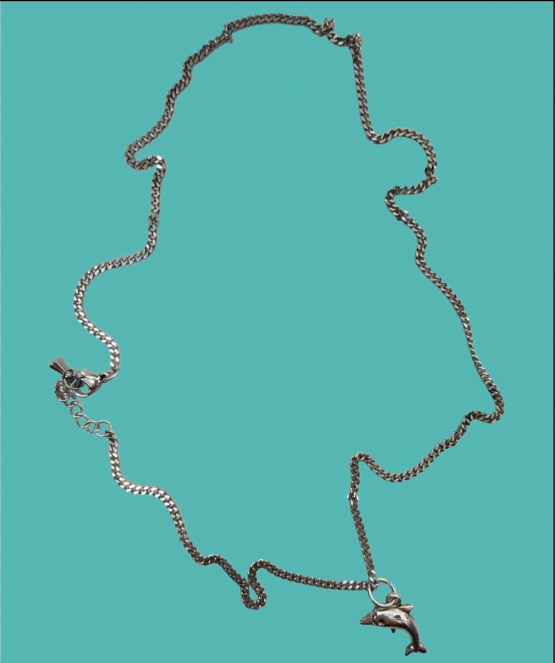 돌핀 체인 포인트 목걸이 상품이미지2