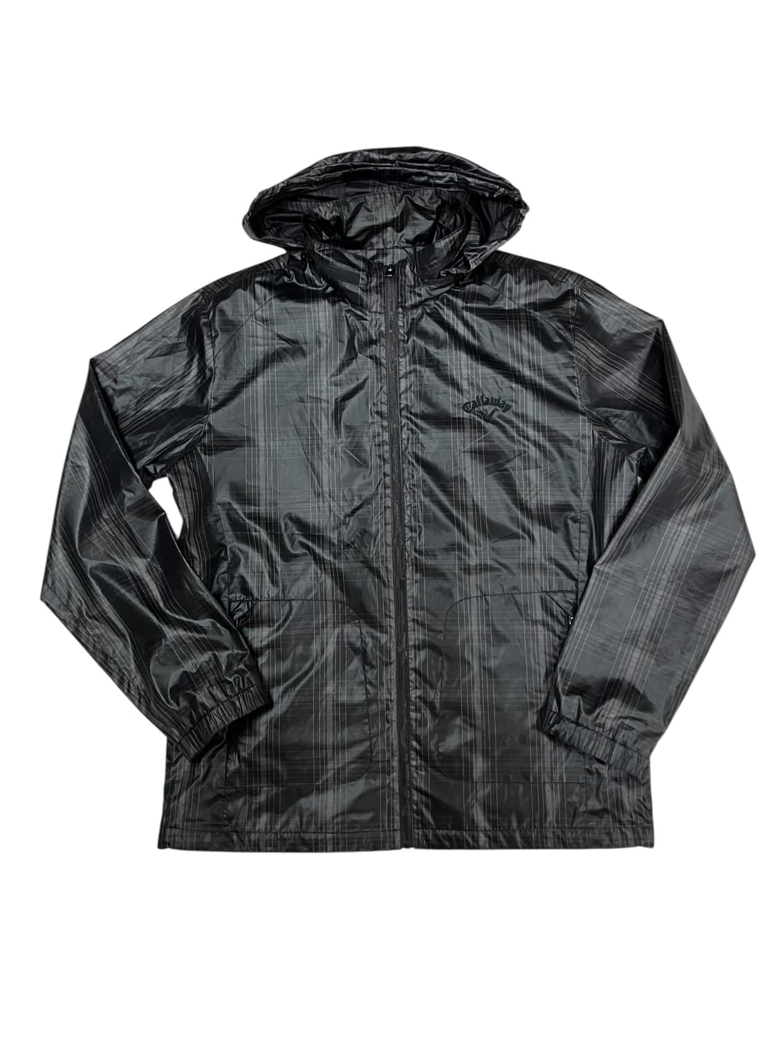 캘러웨이 체크패턴 후드 바람막이 105 상품이미지2