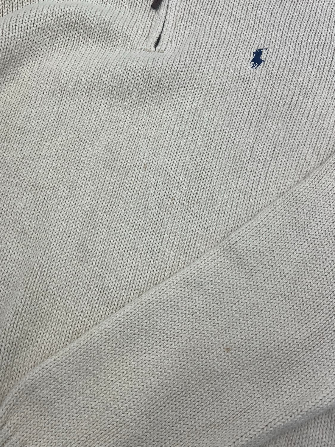 폴로 랄프로렌 니트 반집업 상품이미지6