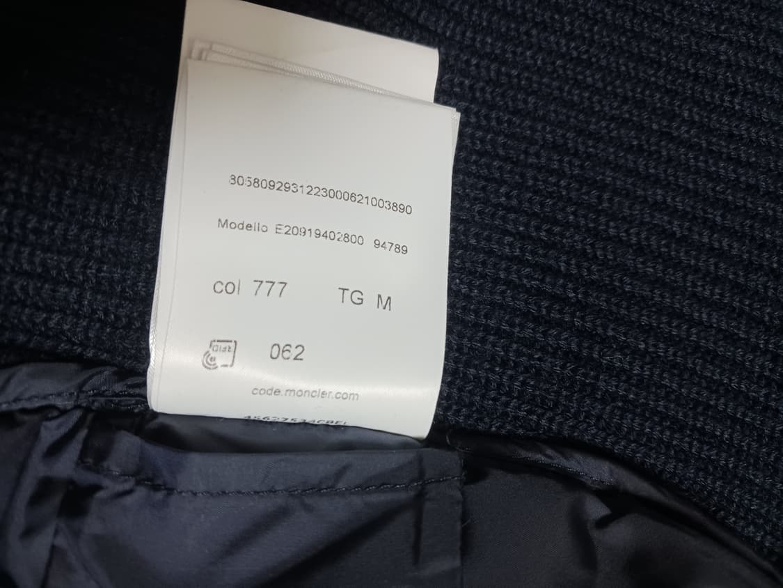 신세계백화점구매{정품}몽클레어 니트패딩 후드집업 상품이미지7