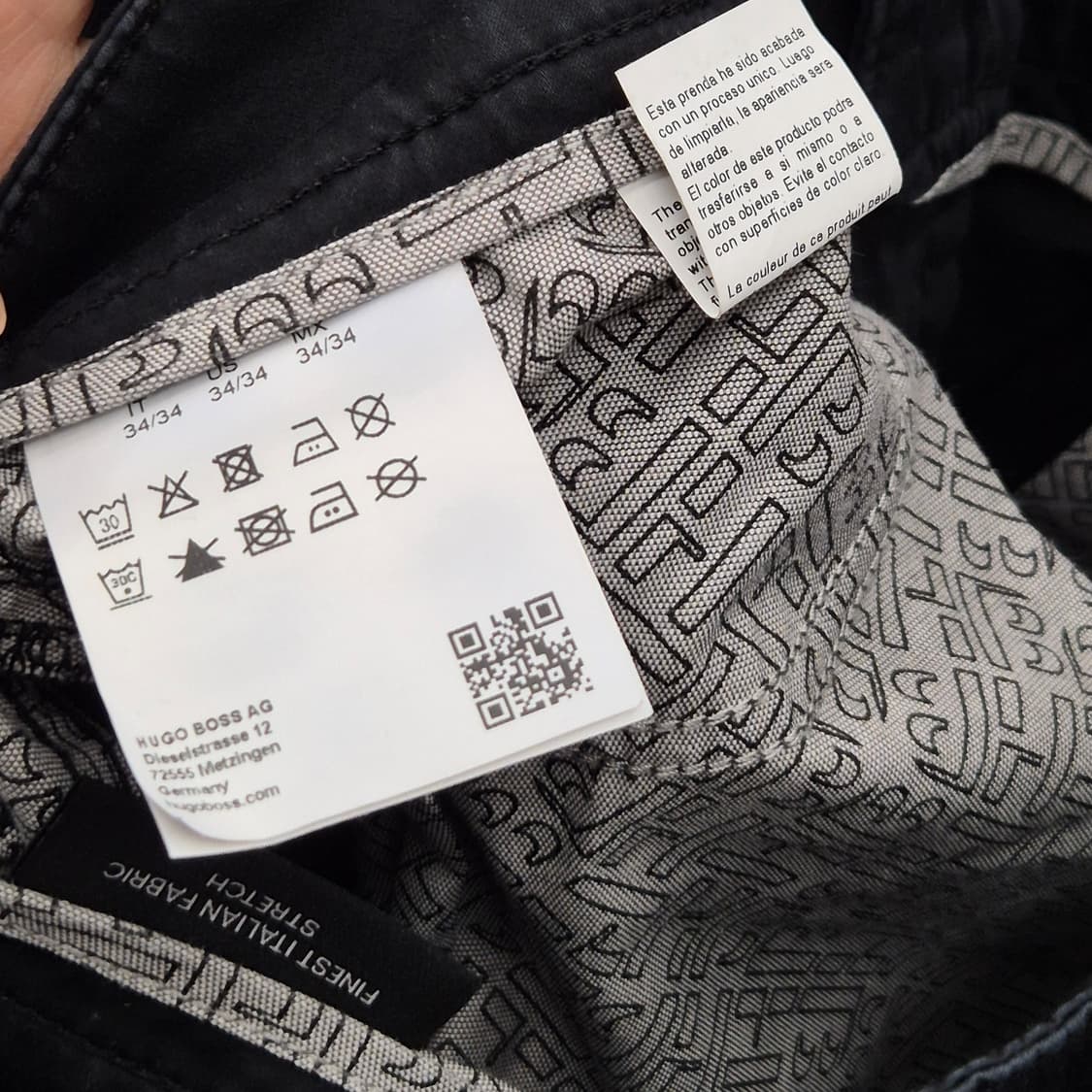 휴고 보스 비지니스 캐주얼 팬츠 34 상품이미지5