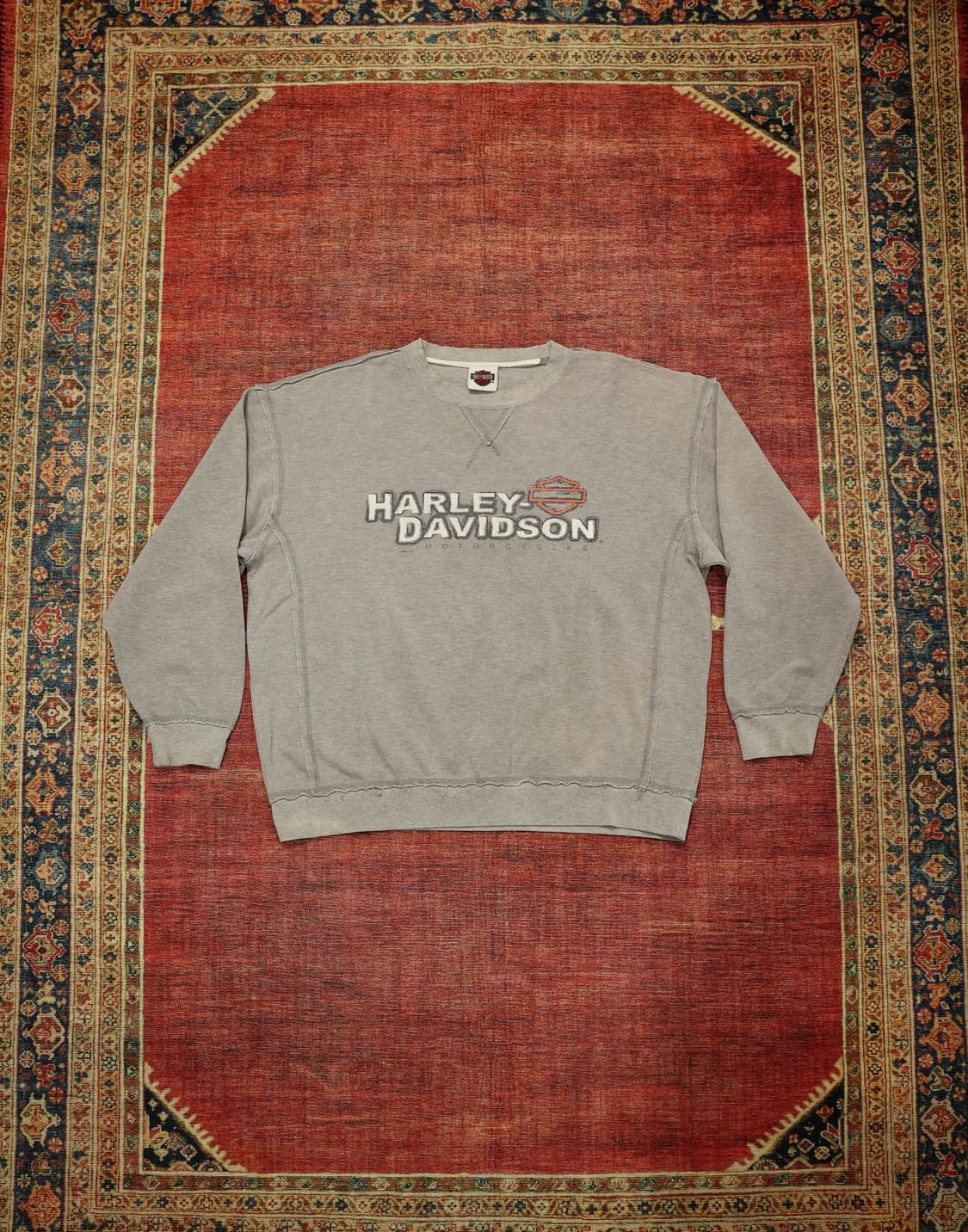 00s 빈티지 할리데이비슨 맨투맨 판매 상품이미지1