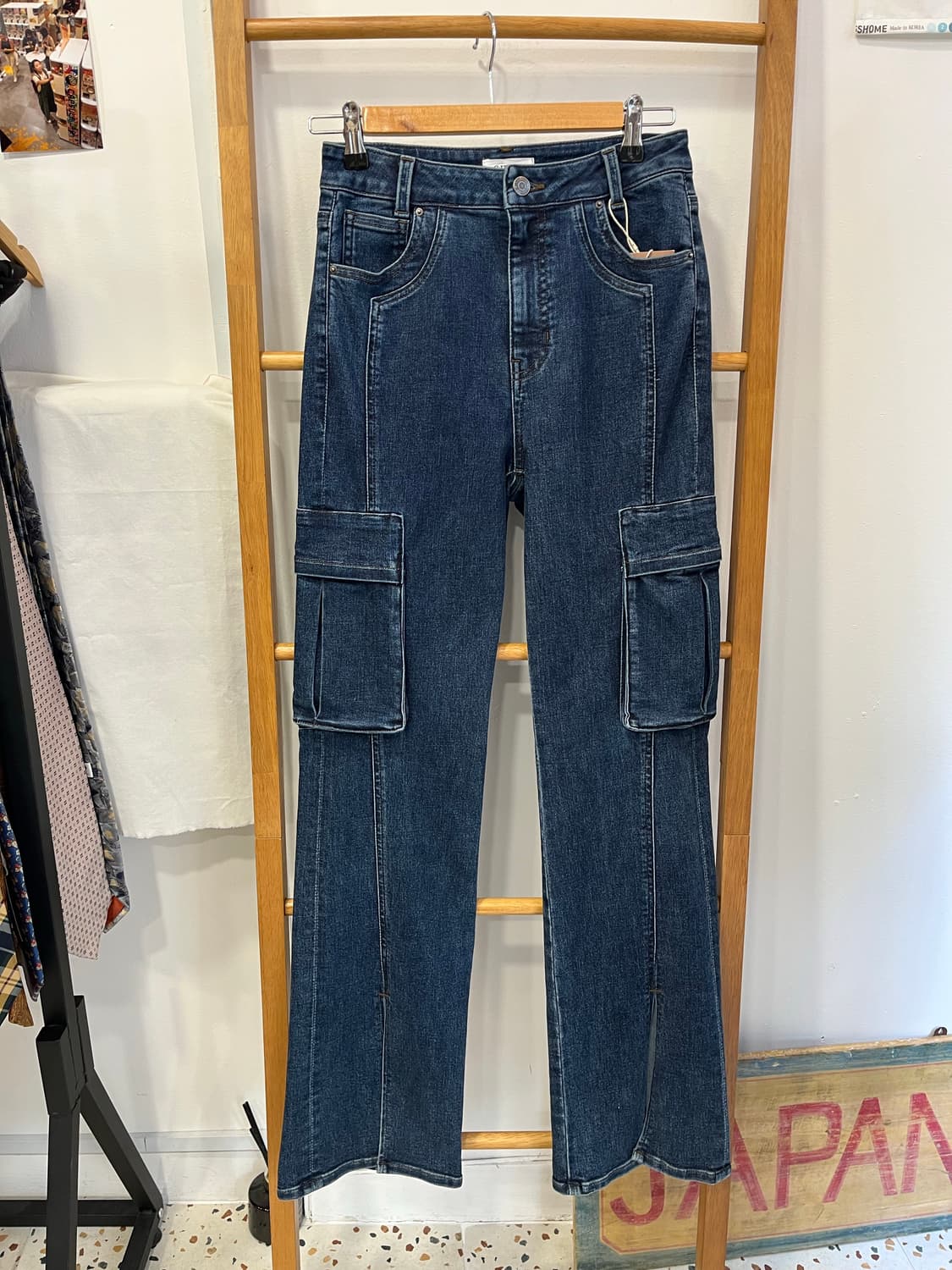 게스 데님 카고팬츠 상품이미지1