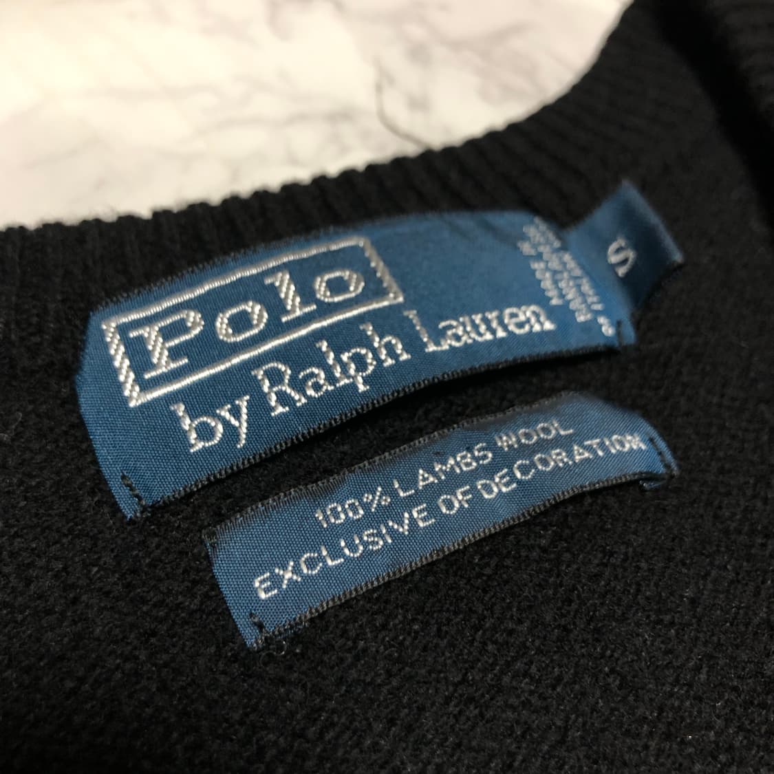 폴로 랄프로렌 니트 브이넥 상태최고 상품이미지3