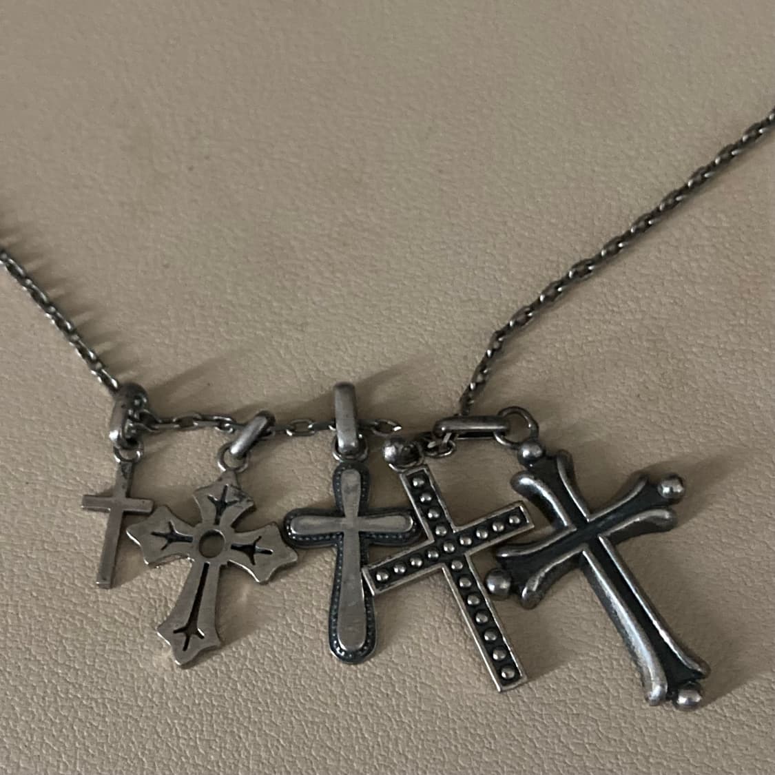 undercover 02aw multi cross chain 상품이미지2