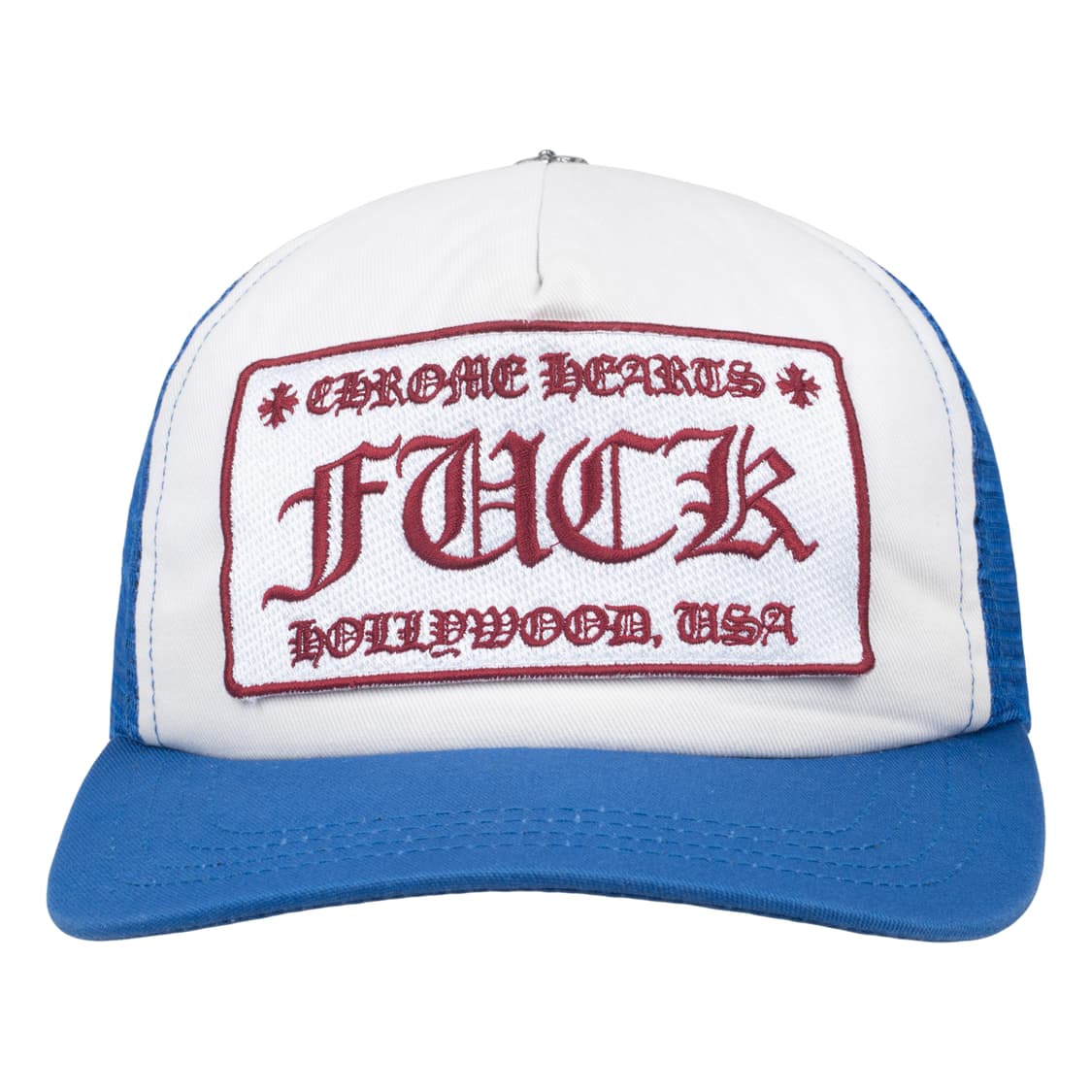 크롬하츠 CH 할리우드 트러커 캡 블루/화이트 상품이미지4