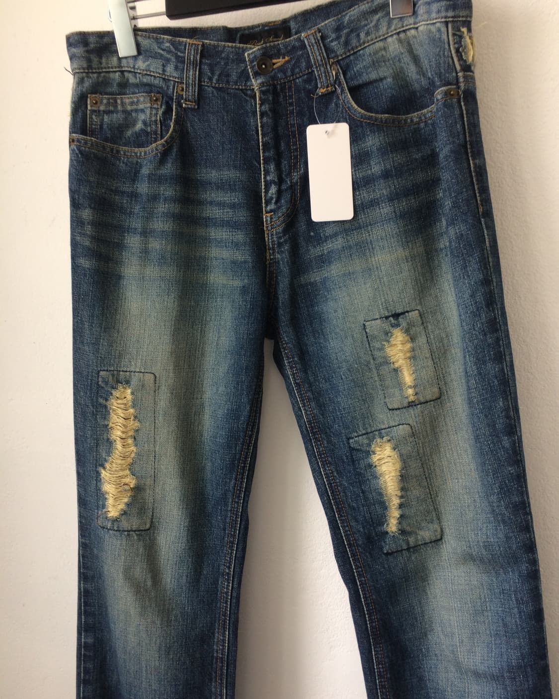 Damage washing denim pants 상품이미지4