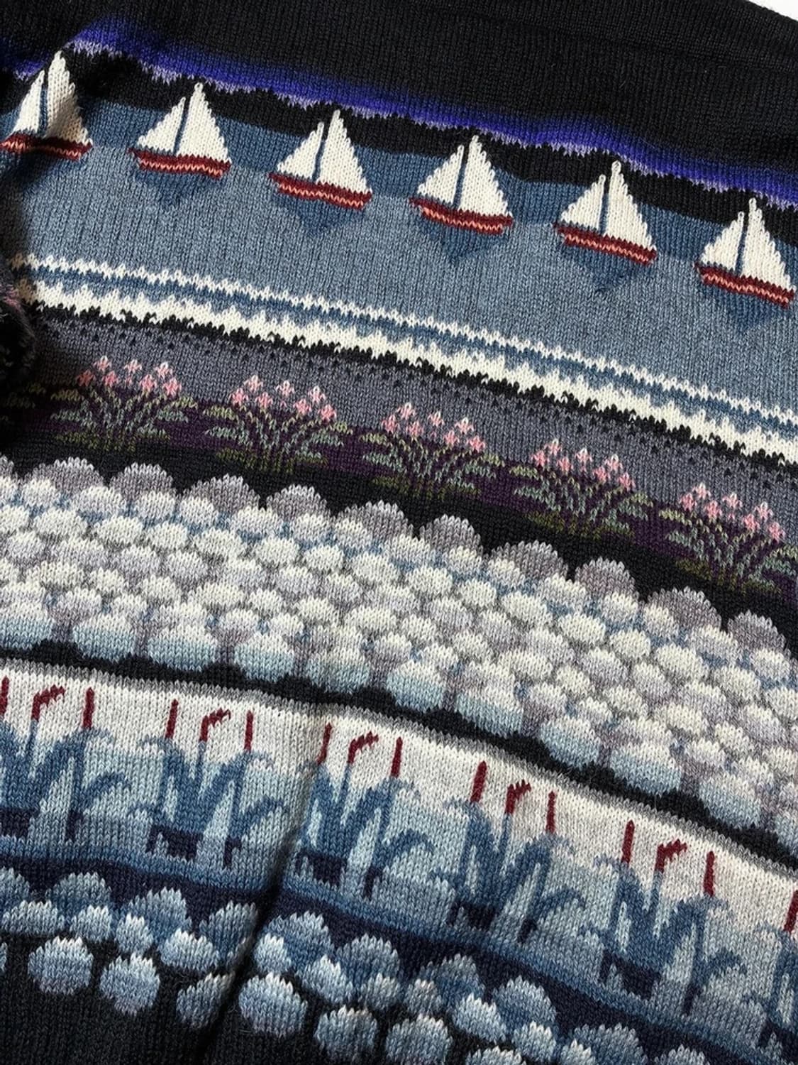 Kaislakerttu 90's 핸드메이드 울 스웨터 PN8115 상품이미지3