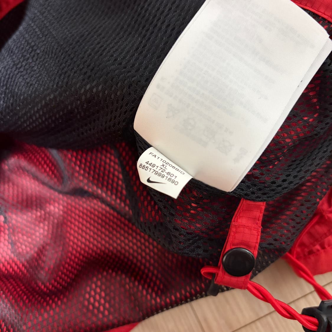 나이키X 아스날 11 - 12 바람막이 자켓 상품이미지4