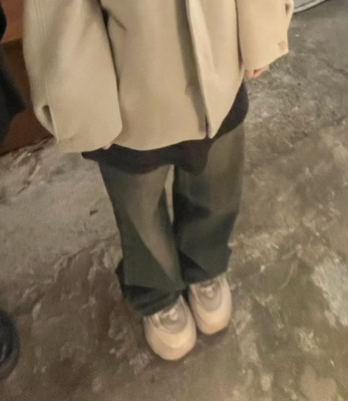 빈티지 캣워싱 와이드 데님 팬츠 [옐로우 워싱] 상품이미지4