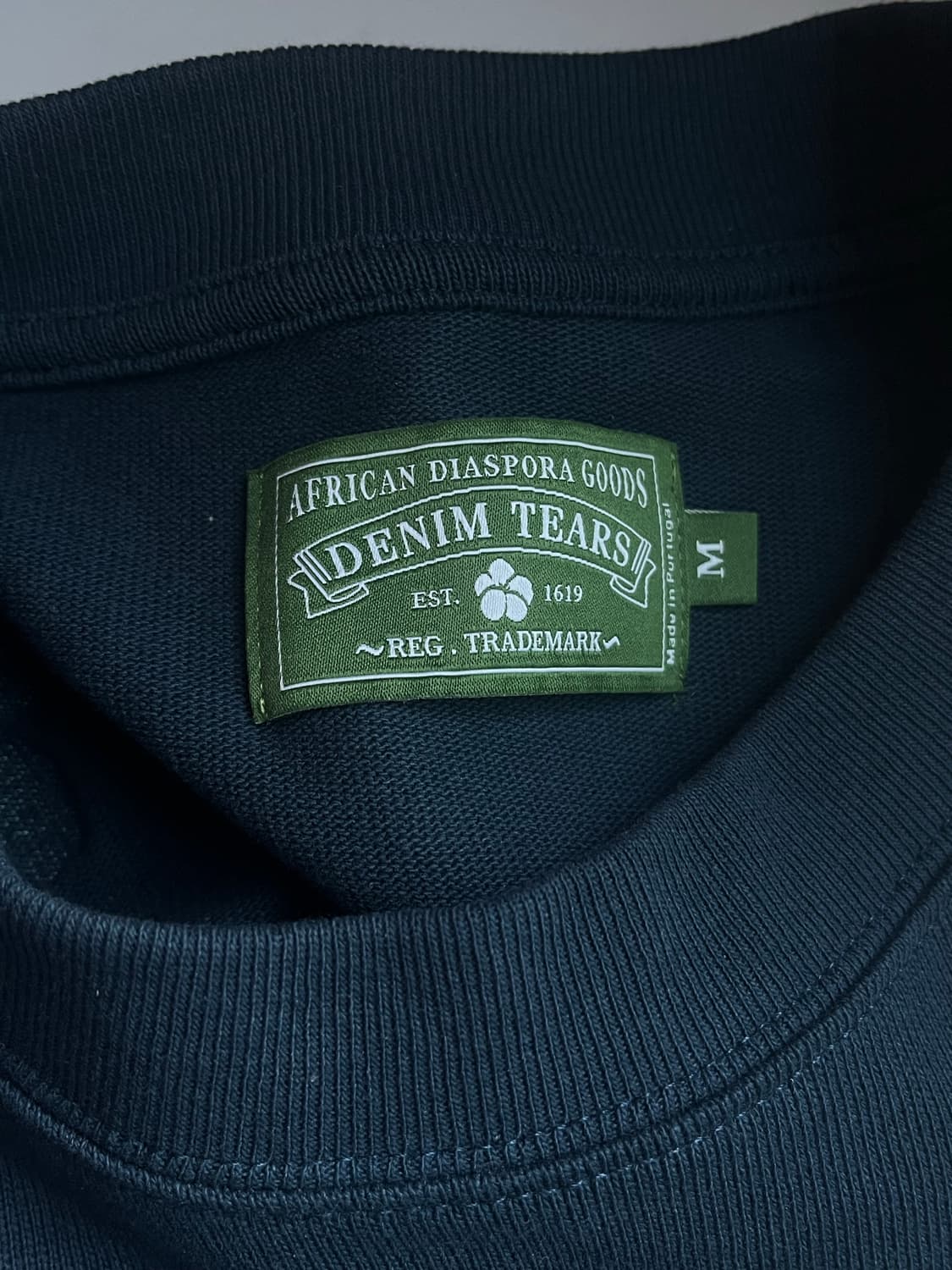 데님 티어스 롱슬리브 네이비 상품이미지3